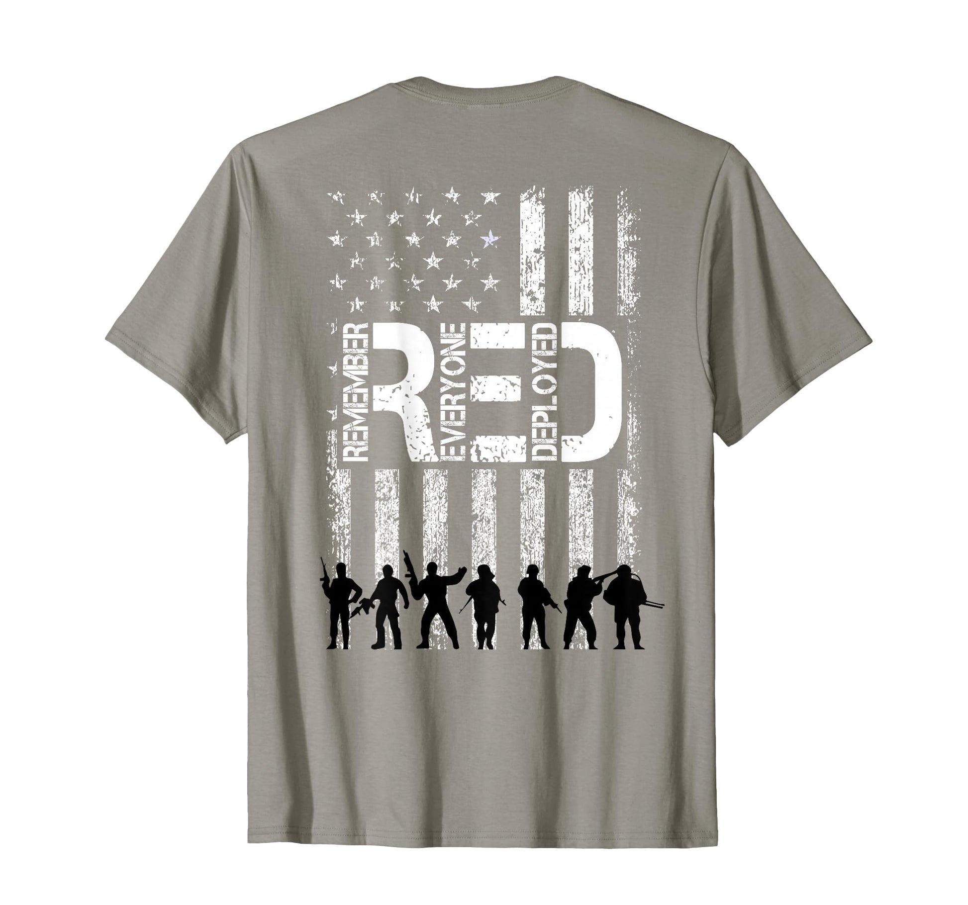 Fridays We Wear Red Military Veteran T-Shirt - Custom Art Print for Adults - T-Shirt, Sweatshirt, Hoodie