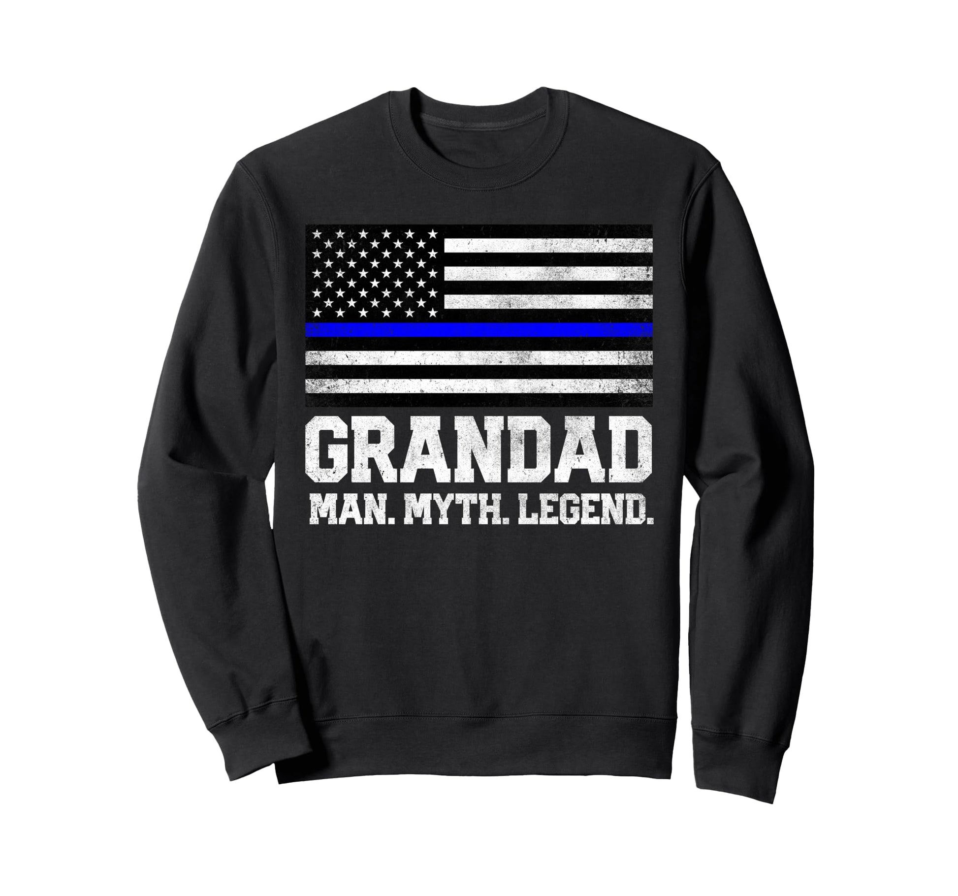 Grandad Myth Legend 4Th July Sweatshirt - Casual Everyday Wear Unisex - T-Shirt, Sweatshirt, Hoodie