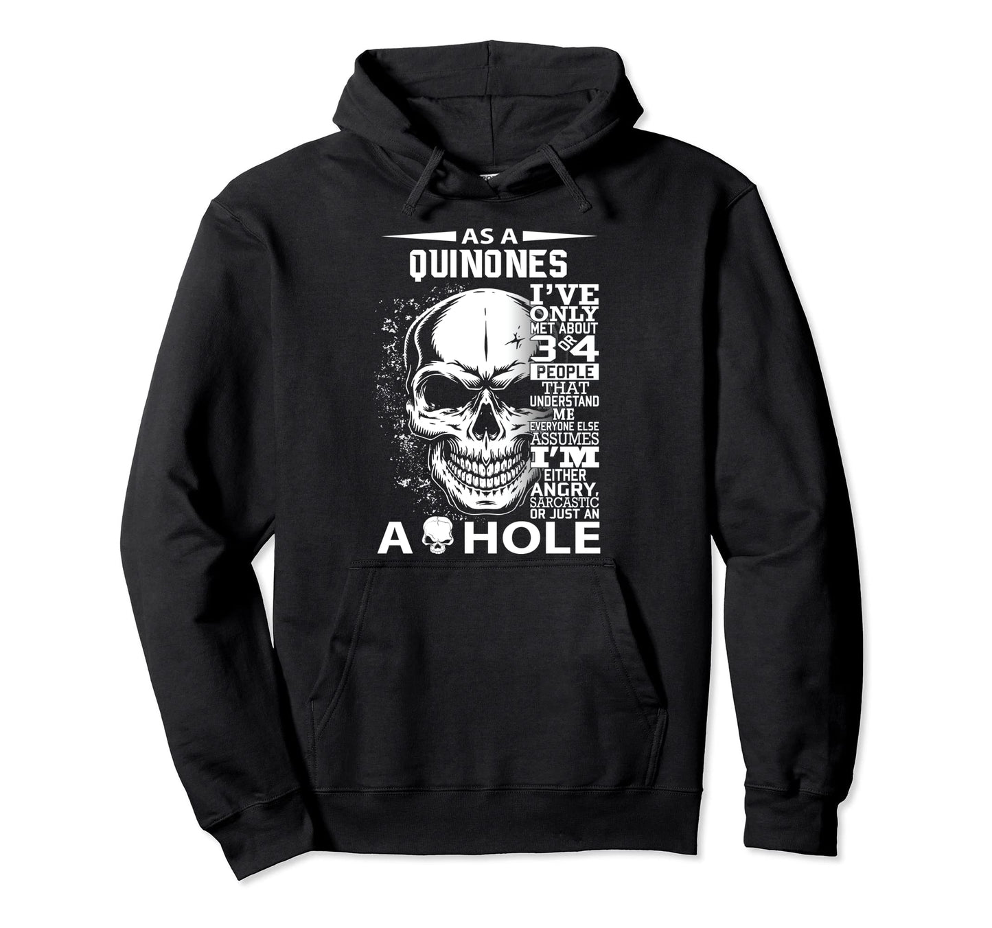 Quinones Definition Personalized Hoodie - Minimalist Print Men Women - T-Shirt, Sweatshirt, Hoodie