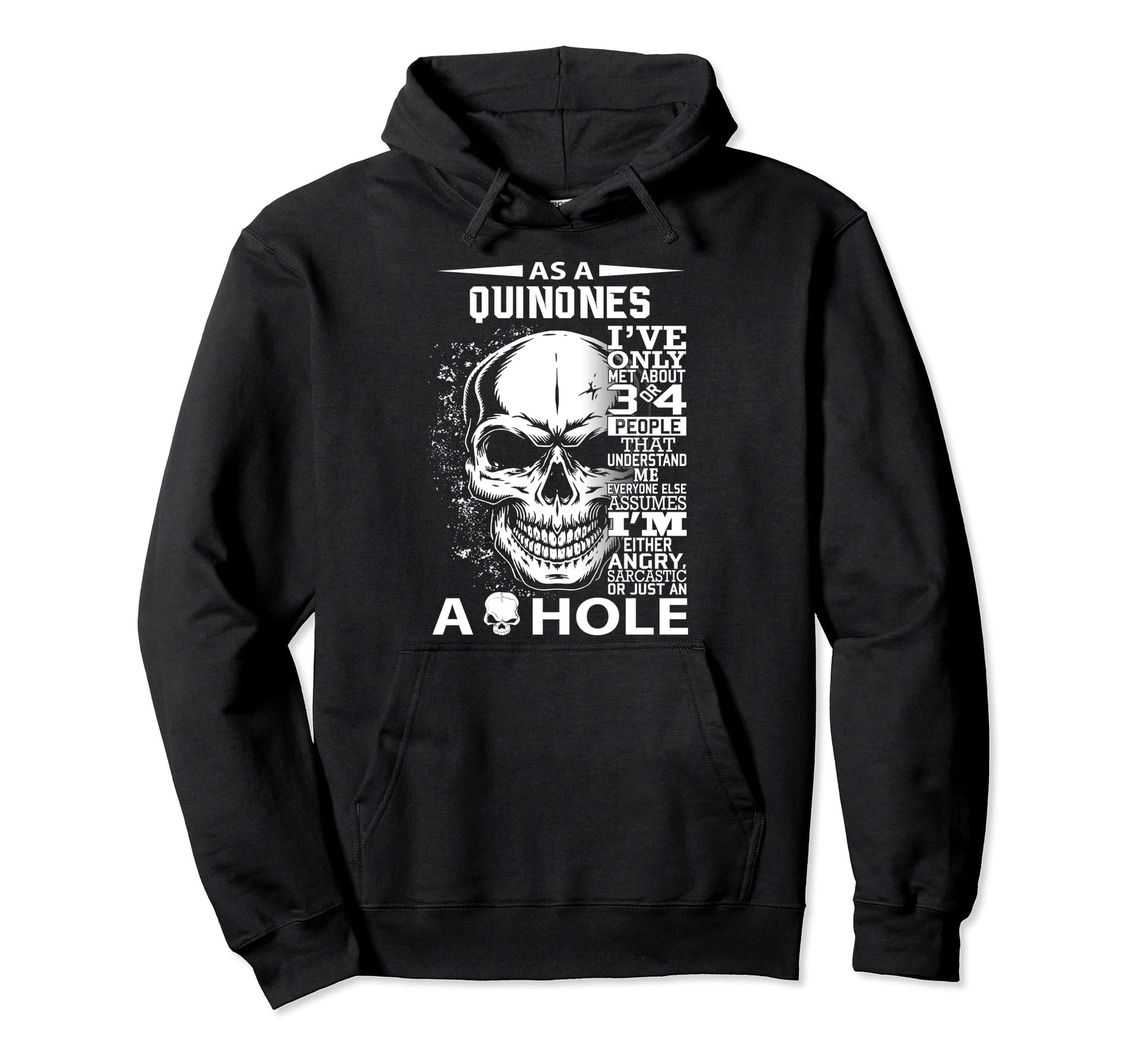 Quinones Definition Personalized Hoodie - Minimalist Print Men Women - T-Shirt, Sweatshirt, Hoodie
