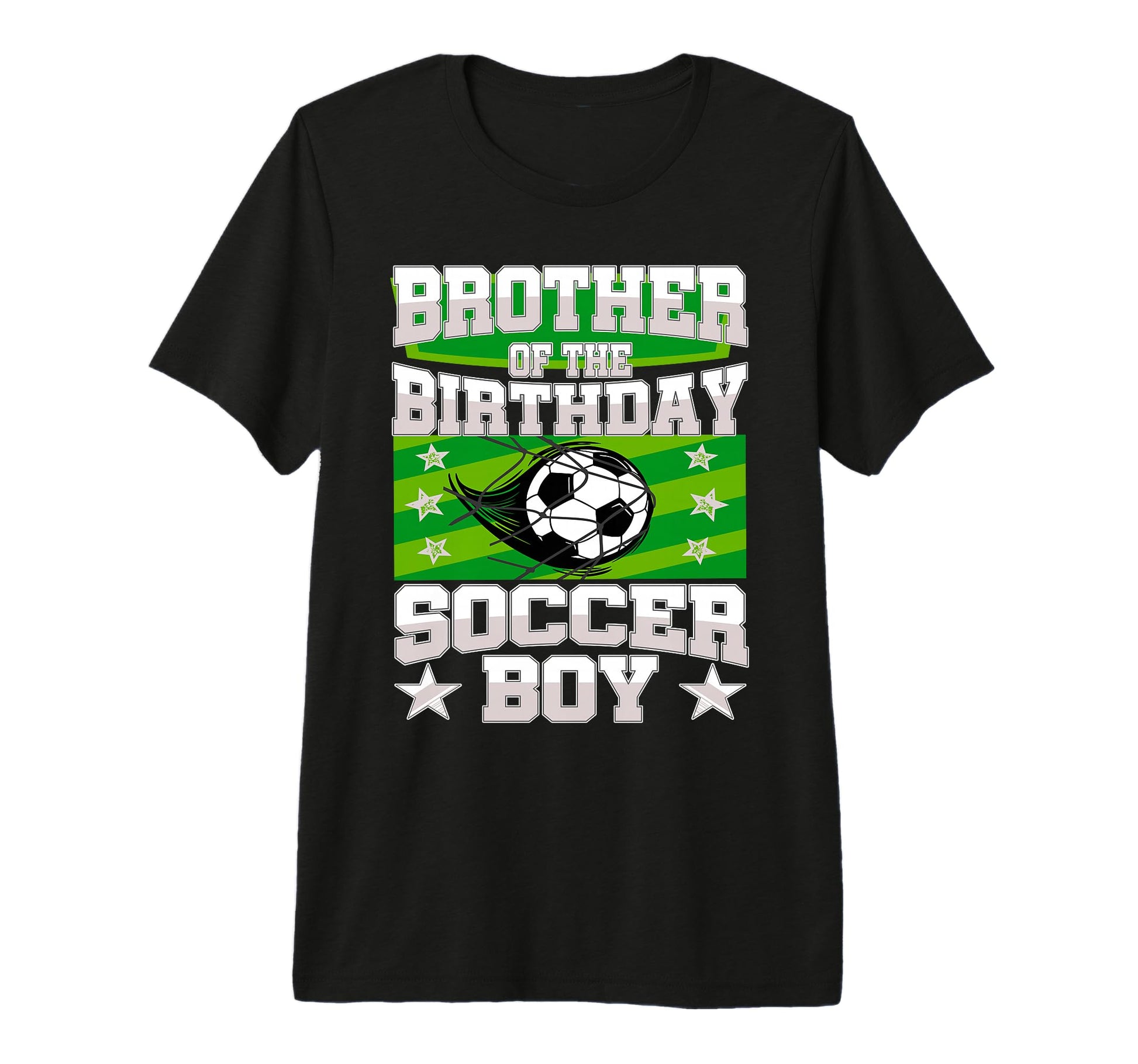 Brother Birthday Matching Family Soccer T-Shirt - Trendy Graphic Men Women - T-Shirt, Sweatshirt, Hoodie