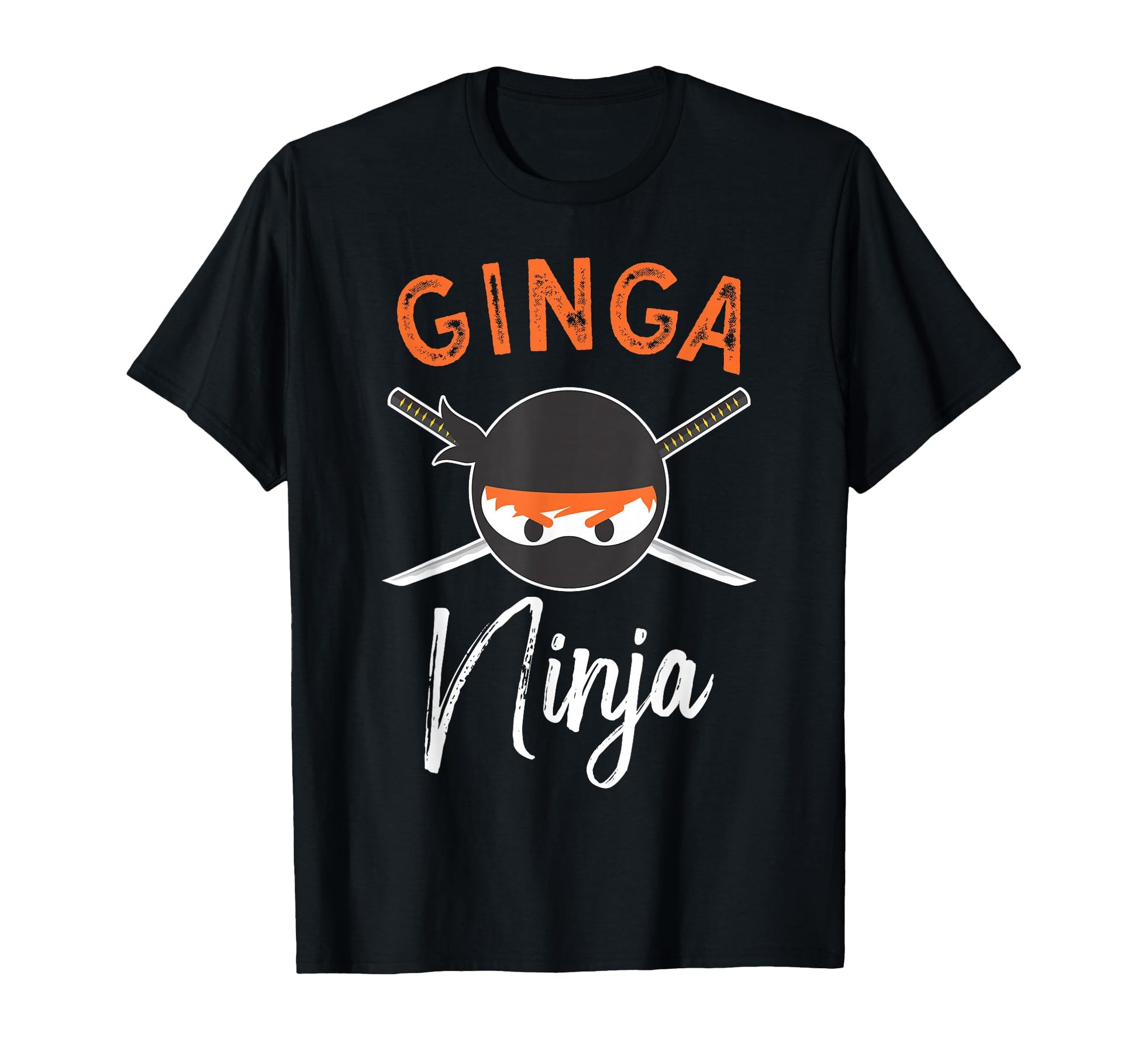 Ginga Ninja Funny Red Hair Ninja Lover T-Shirt - Fun Novelty Design Unisex - T-Shirt, Sweatshirt, Hoodie