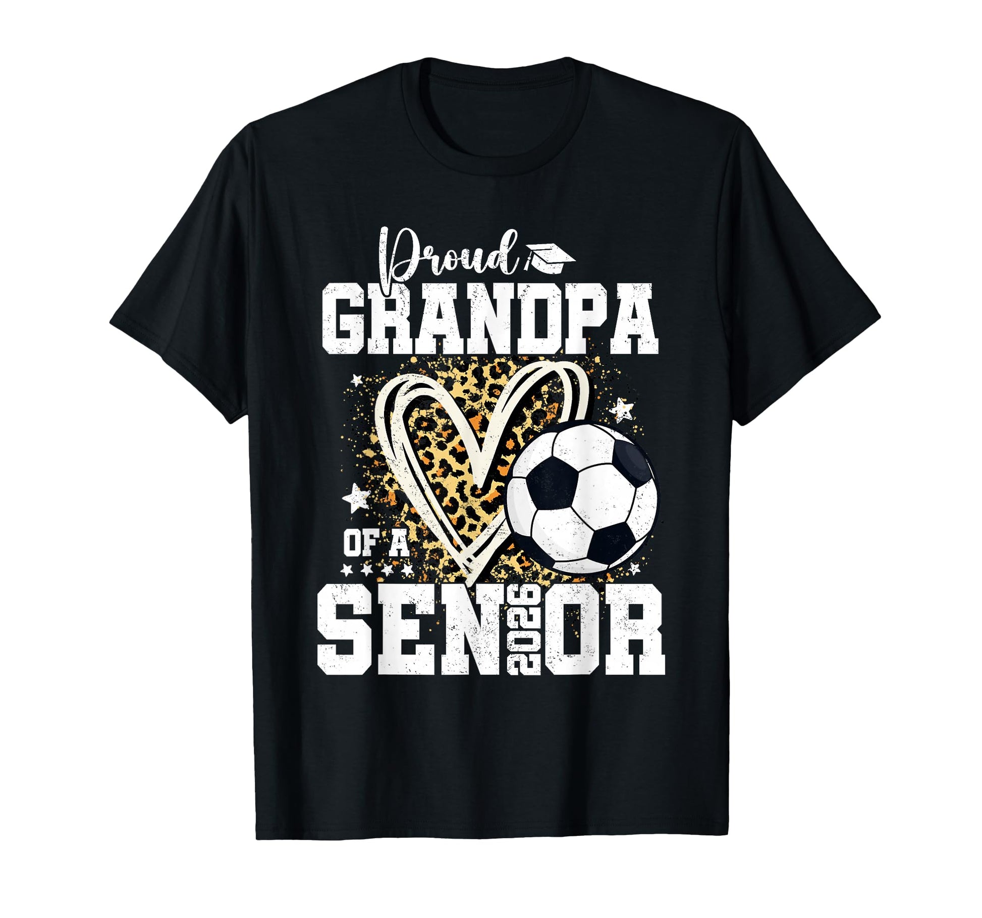 Proud Grandpa 2026 Senior Soccer T-Shirt - Graphic Print for Adults - T-Shirt, Sweatshirt, Hoodie