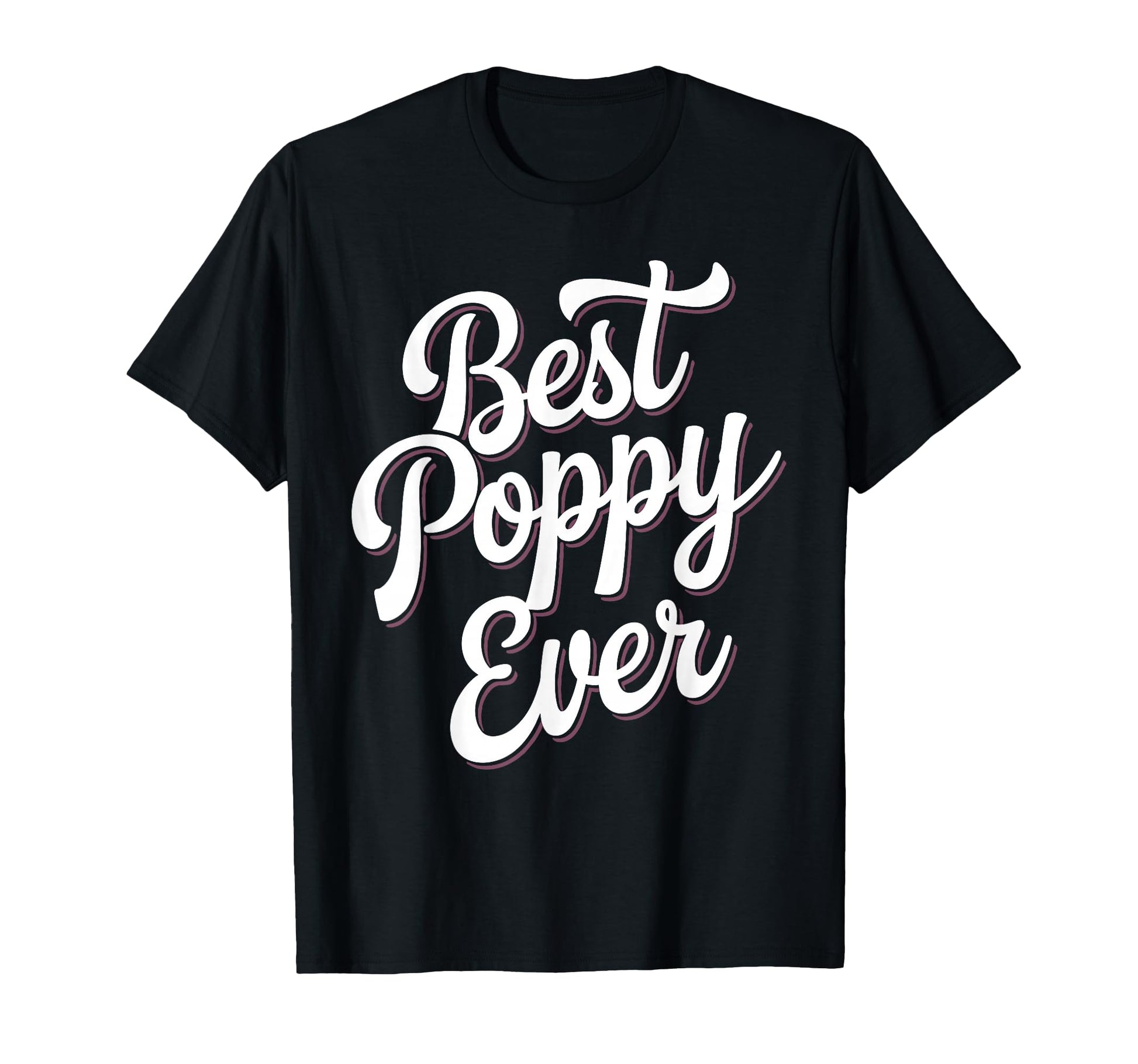 Poppy Grandpa Grandfather From Grandkids T-Shirt - Minimalist Print Unisex - T-Shirt, Sweatshirt, Hoodie