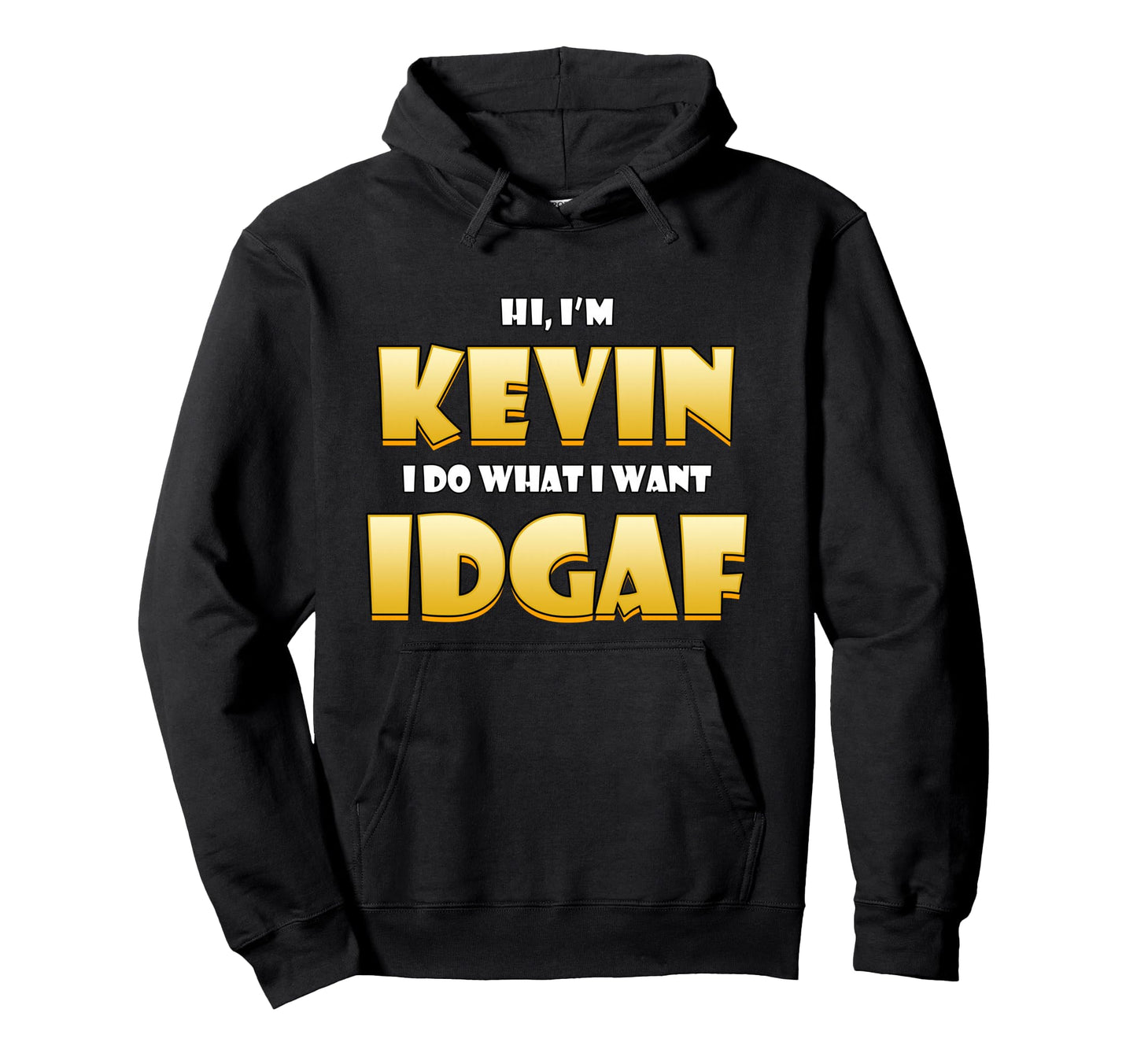 Kevin Costume Idgaf Meme Hoodie - Aesthetic Graphic for Adults - T-Shirt, Sweatshirt, Hoodie