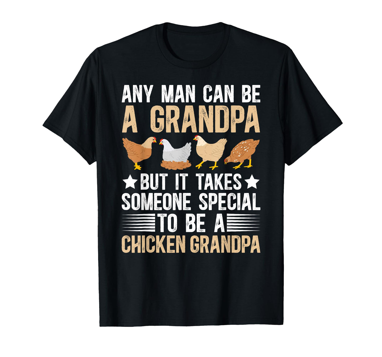 To Be Chicken Grandpa Chicken Owner T-Shirt - Custom Art Print for Adults - T-Shirt, Sweatshirt, Hoodie