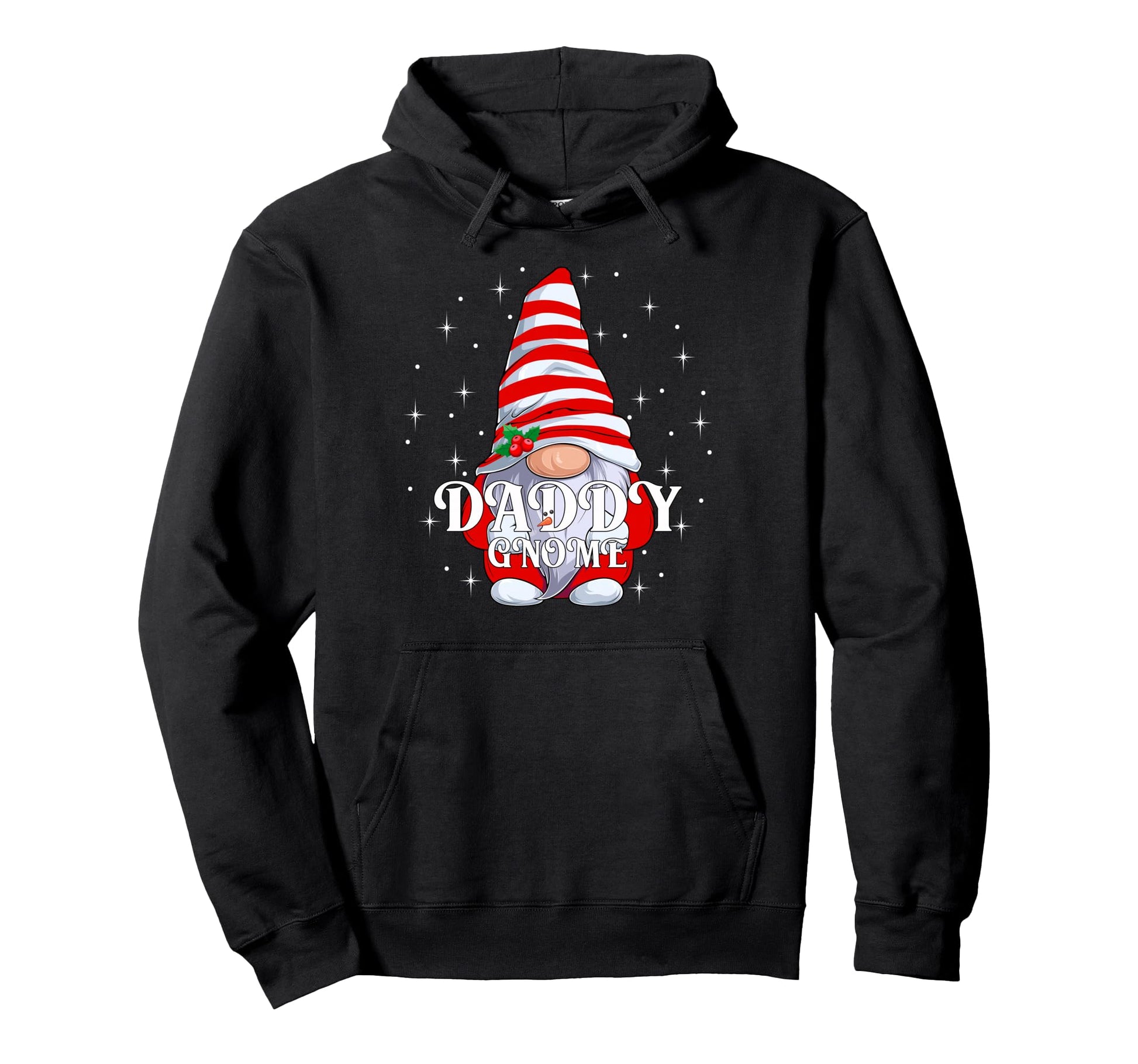 Family Matching Dad Daddy Gnome Hoodie - Graphic Print Men Women - T-Shirt, Sweatshirt, Hoodie