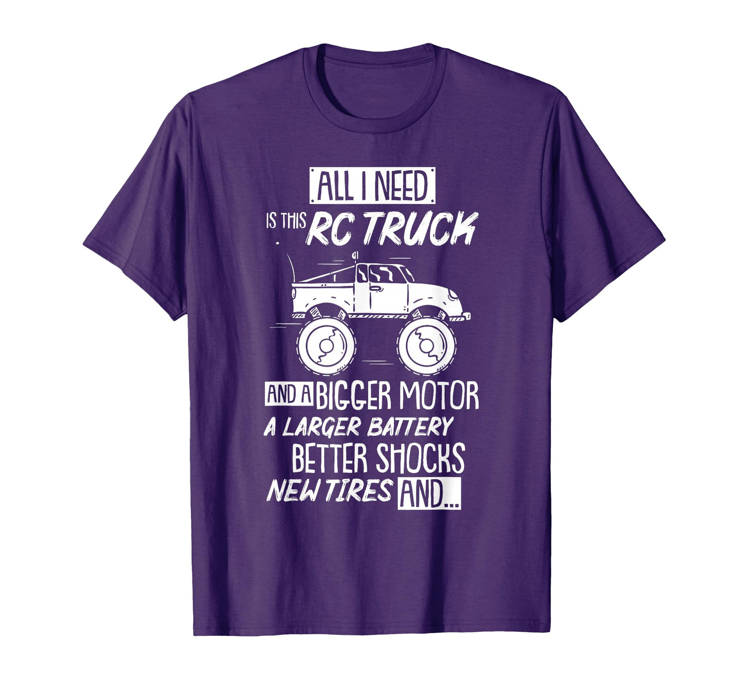 Funny Rc Racing Rc Truck Radio T-Shirt - Unique Graphic Men Women - T-Shirt, Sweatshirt, Hoodie