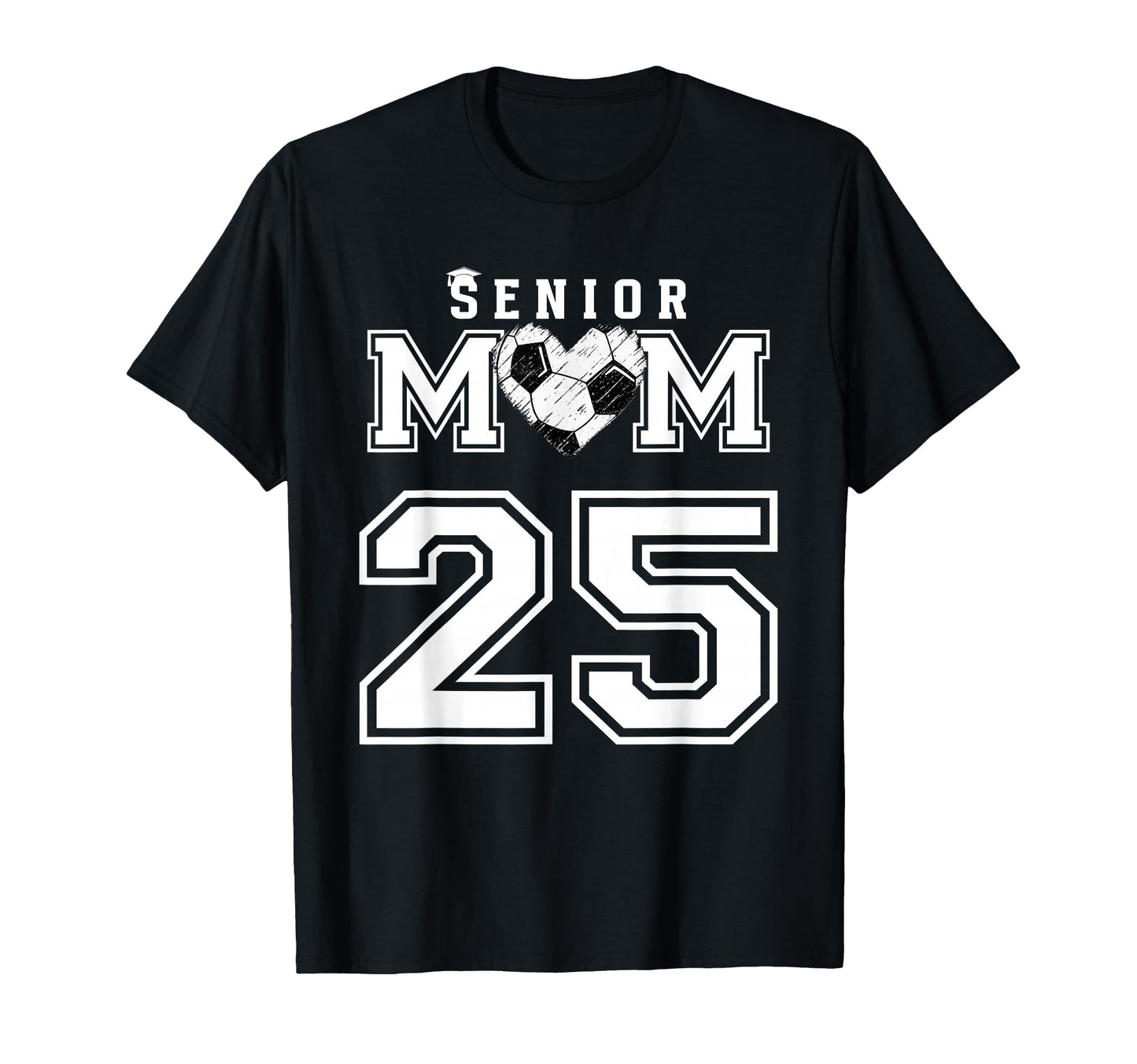 Proud Senior Soccer Mom Custom Jersey T-Shirt - Novelty Apparel for Adults - T-Shirt, Sweatshirt, Hoodie