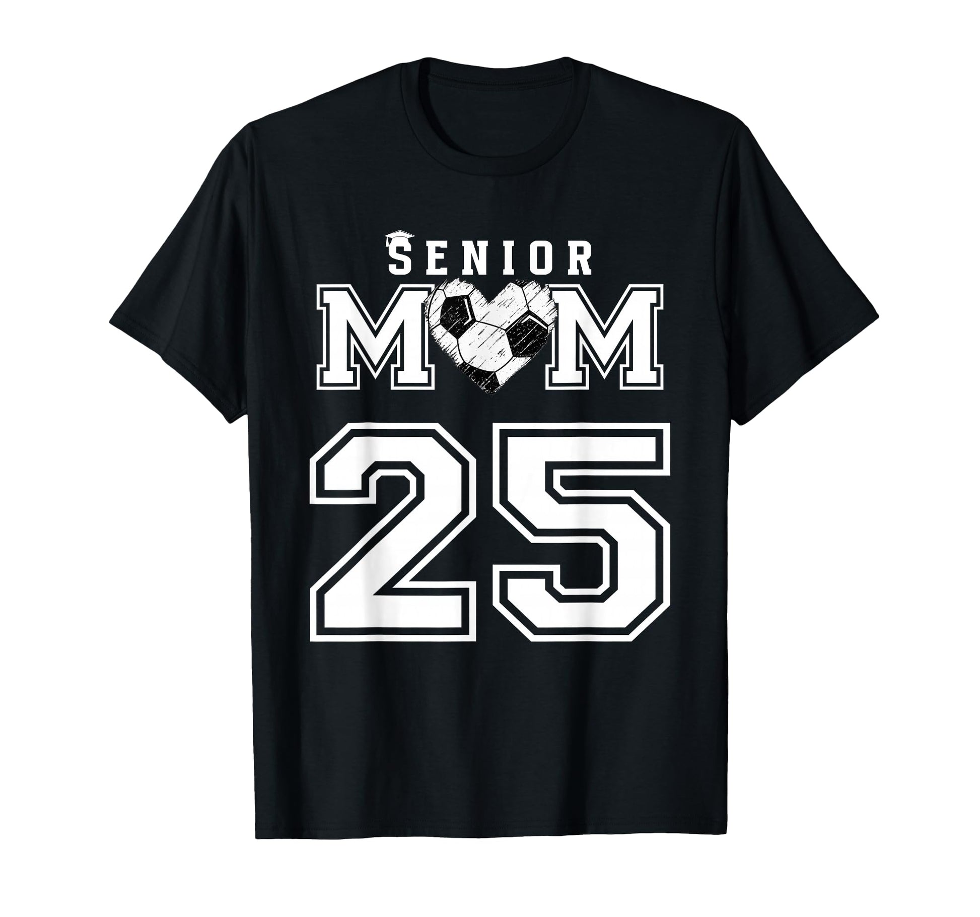 Proud Senior Soccer Mom Custom Jersey T-Shirt - Novelty Apparel for Adults - T-Shirt, Sweatshirt, Hoodie