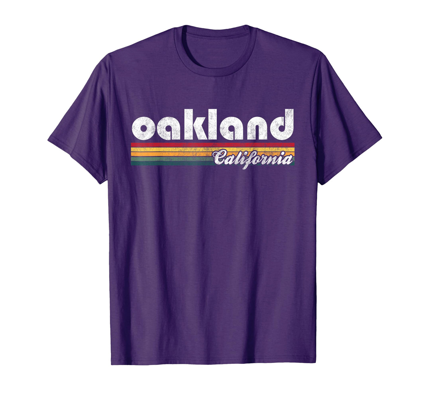 Oakland California 70S 80S T-Shirt - Graphic Print Men Women - T-Shirt, Sweatshirt, Hoodie
