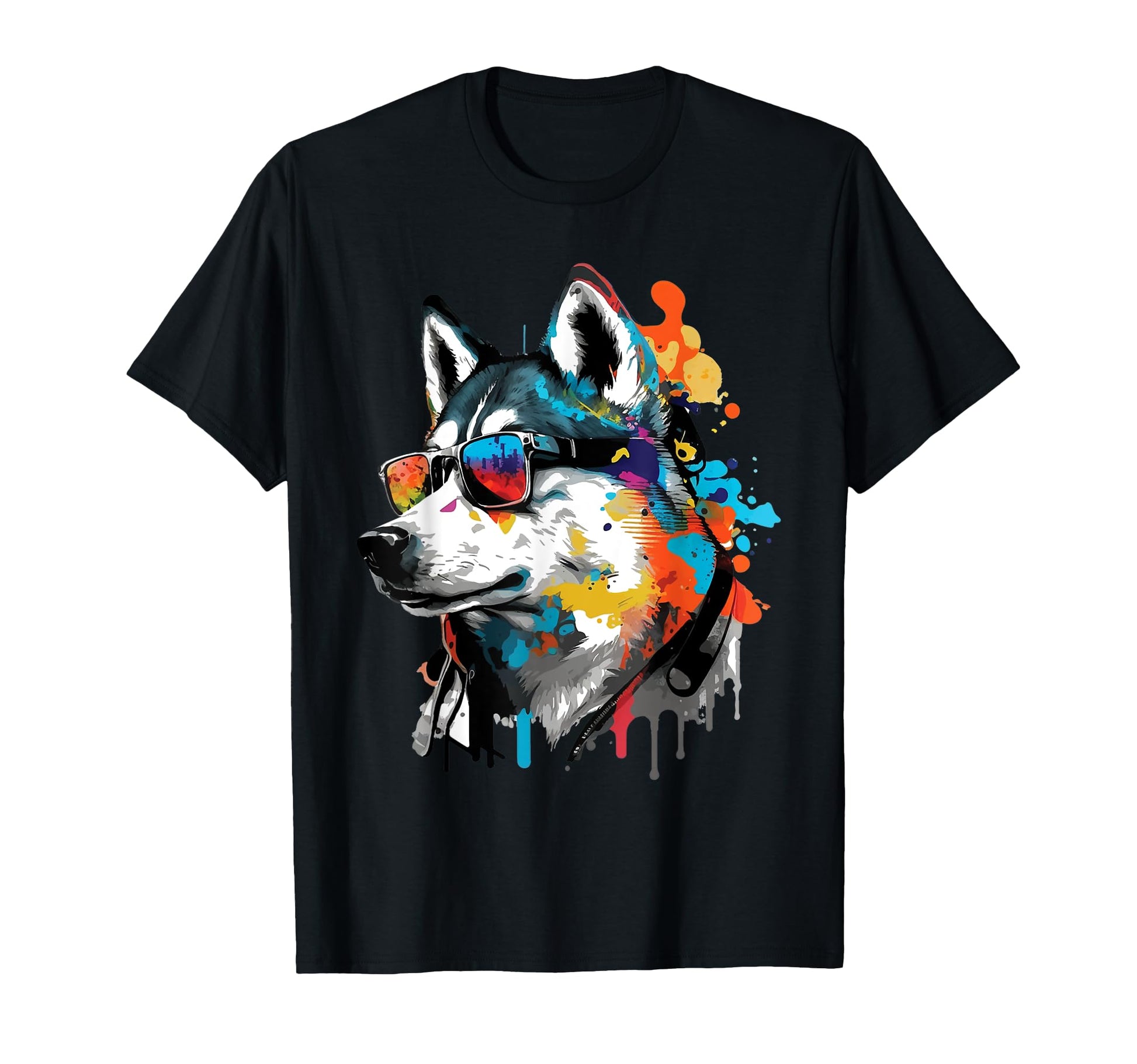 Siberian Husky Dog Lover Huskies T-Shirt - Graphic Print for Adults - T-Shirt, Sweatshirt, Hoodie
