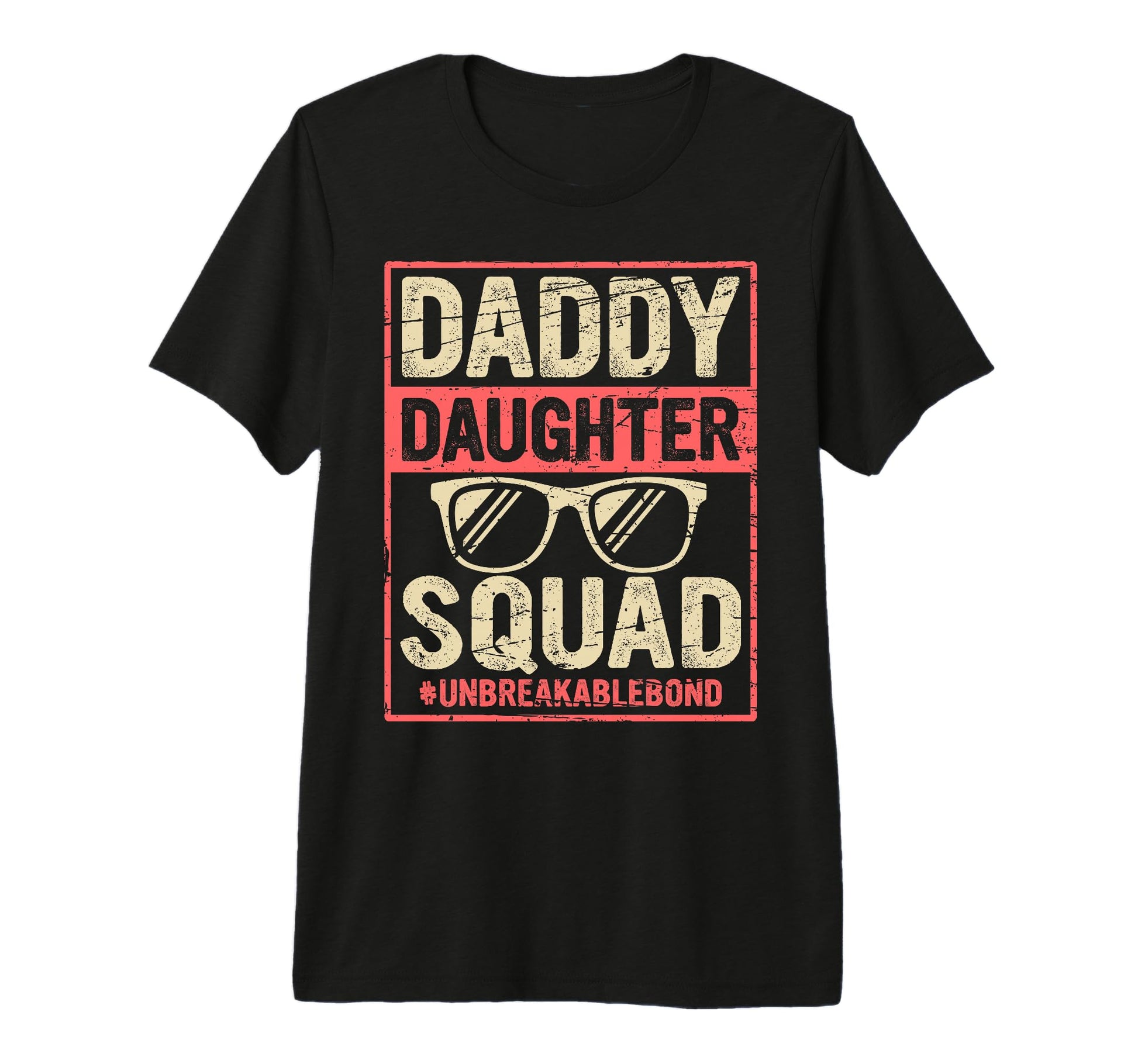 Daddy Daughter Squad Matching Dad T-Shirt - Casual Everyday Wear Unisex - T-Shirt, Sweatshirt, Hoodie
