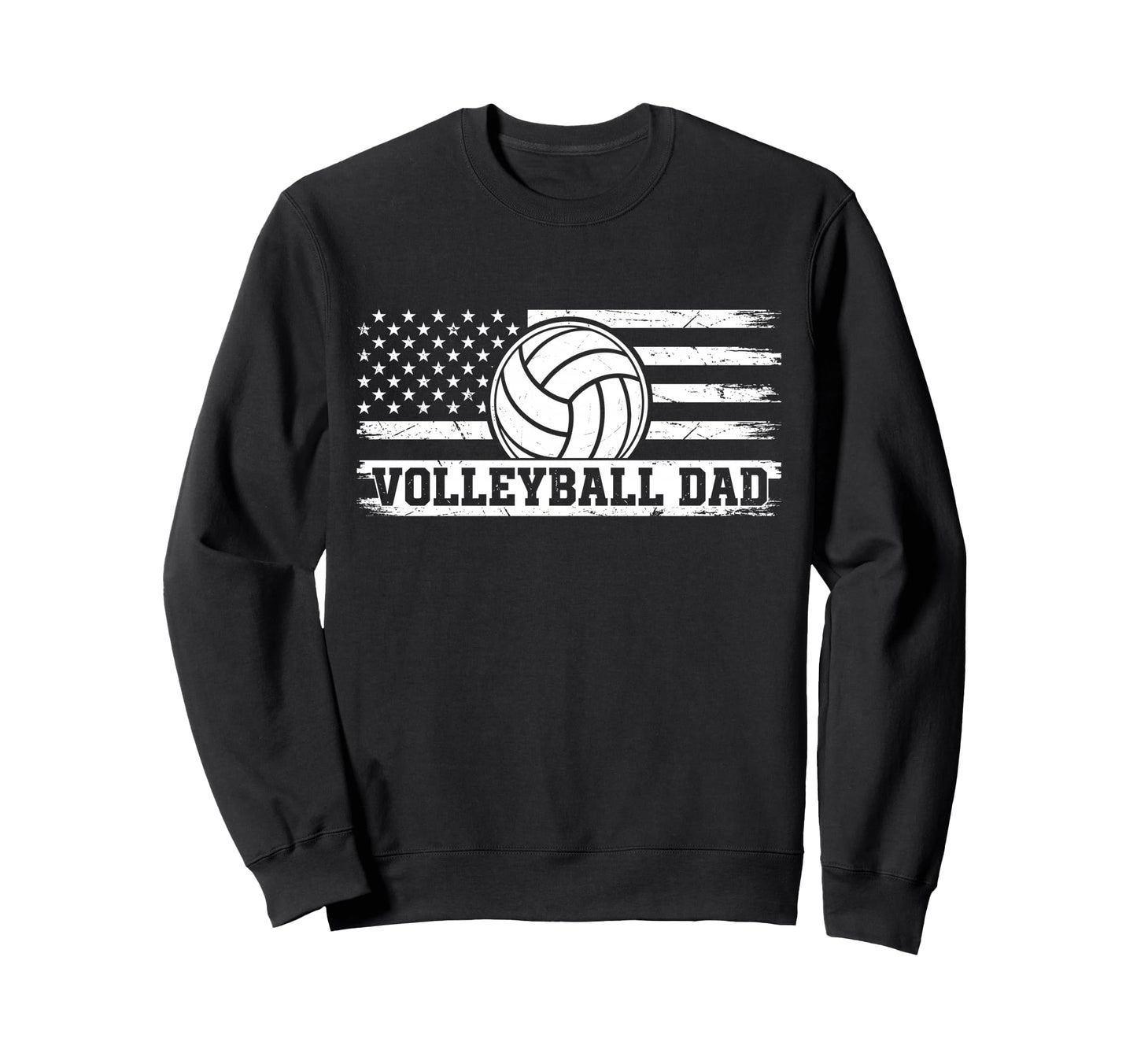 Fathers Day Daddy Papa Volleyball Sweatshirt - Trendy Graphic Men Women - T-Shirt, Sweatshirt, Hoodie