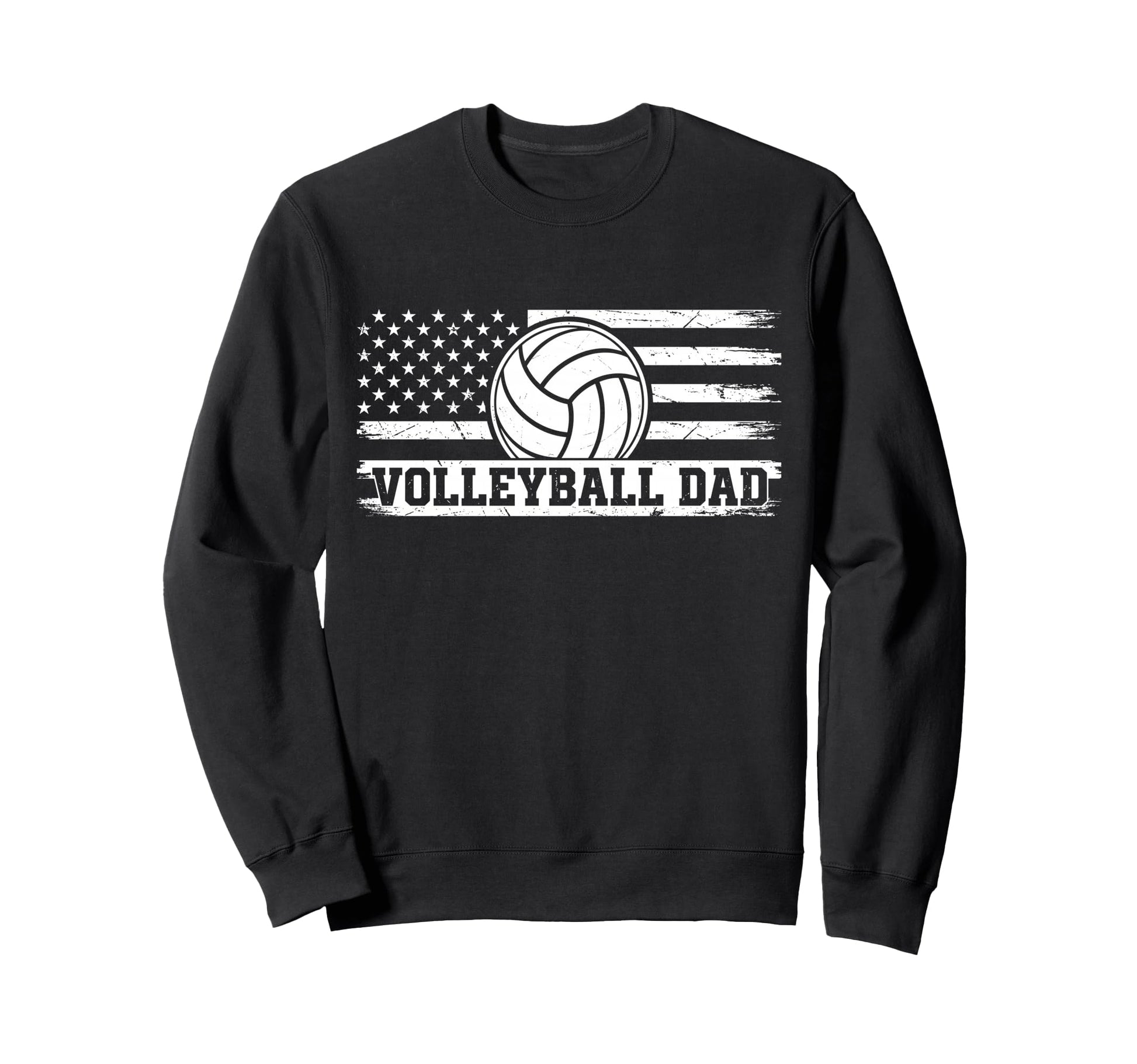 Fathers Day Daddy Papa Volleyball Sweatshirt - Trendy Graphic Men Women - T-Shirt, Sweatshirt, Hoodie