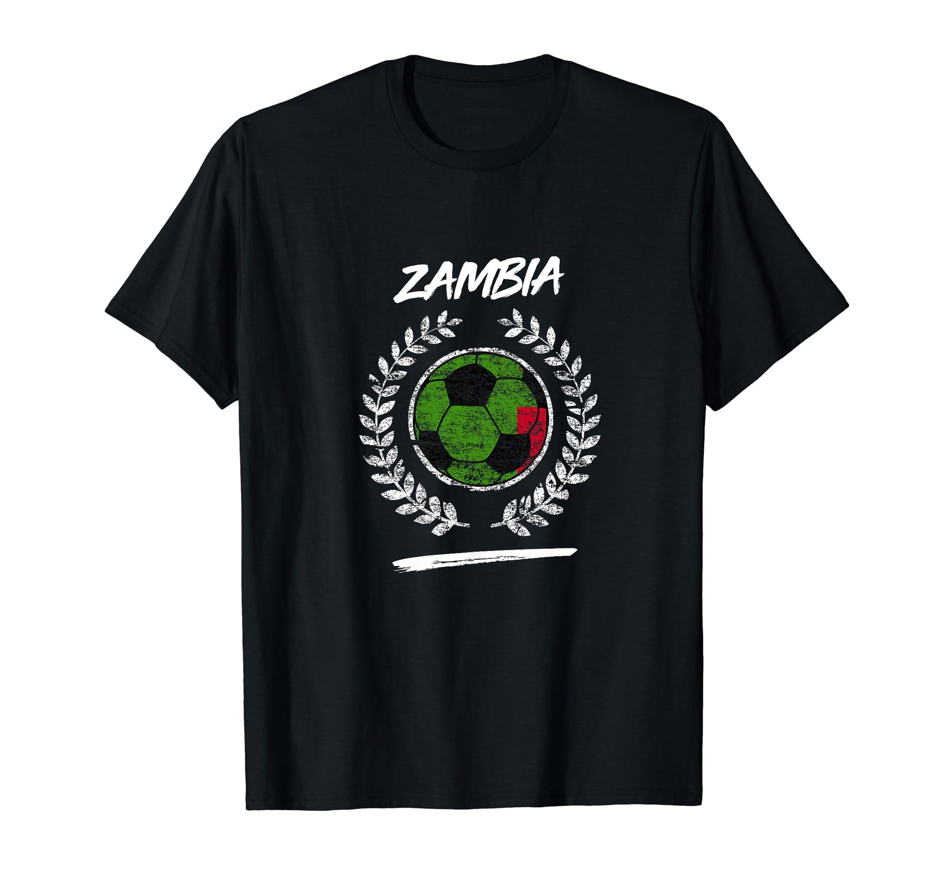 Zambia Flag Zambian Soccer Team T-Shirt - Aesthetic Graphic Men Women - T-Shirt, Sweatshirt, Hoodie