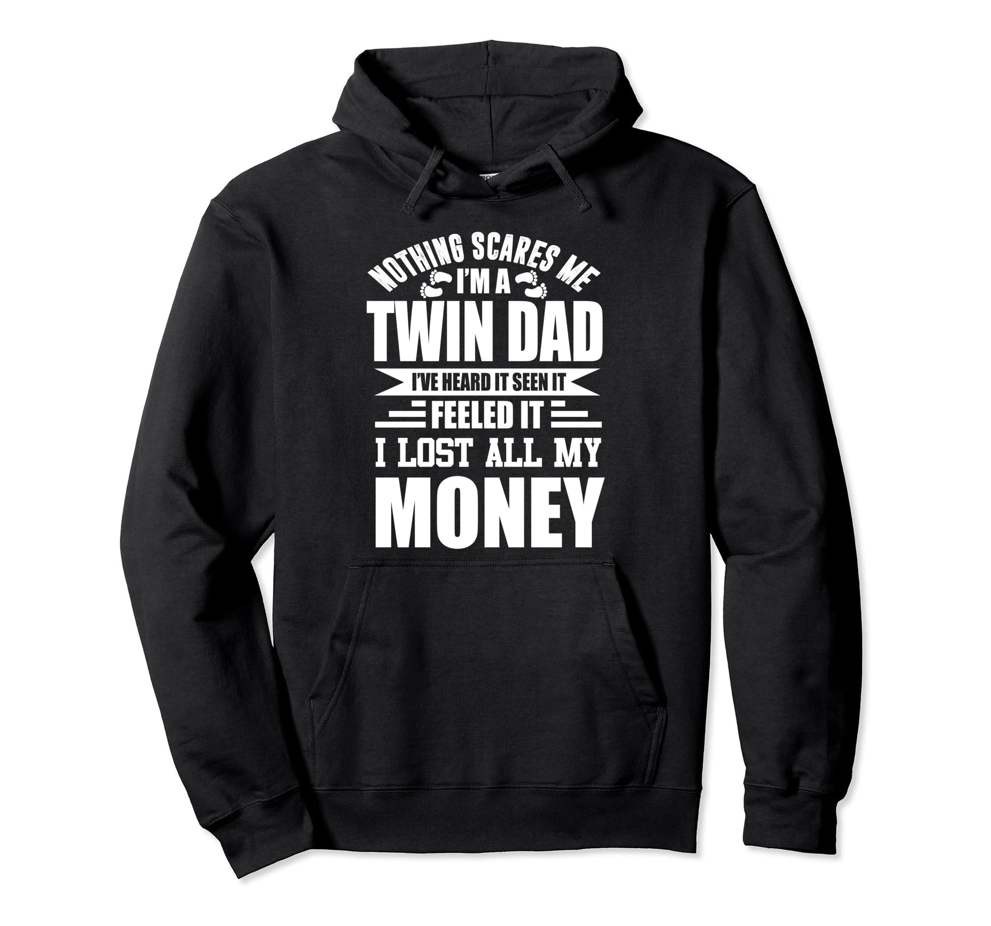 Twin Dad Hoodie - Casual Everyday Wear for Adults - T-Shirt, Sweatshirt, Hoodie