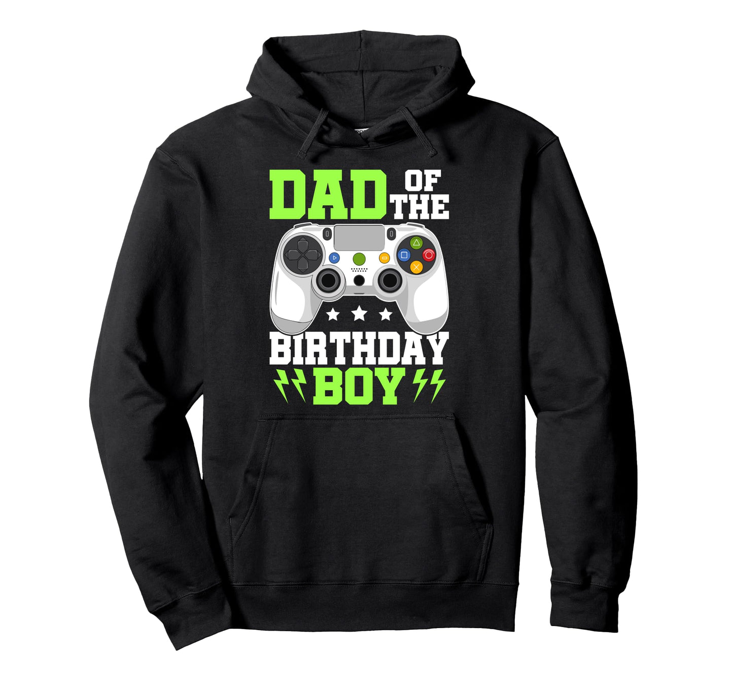 Dad Birthday Gamer Dad Gift Hoodie - Minimalist Print Unisex - T-Shirt, Sweatshirt, Hoodie
