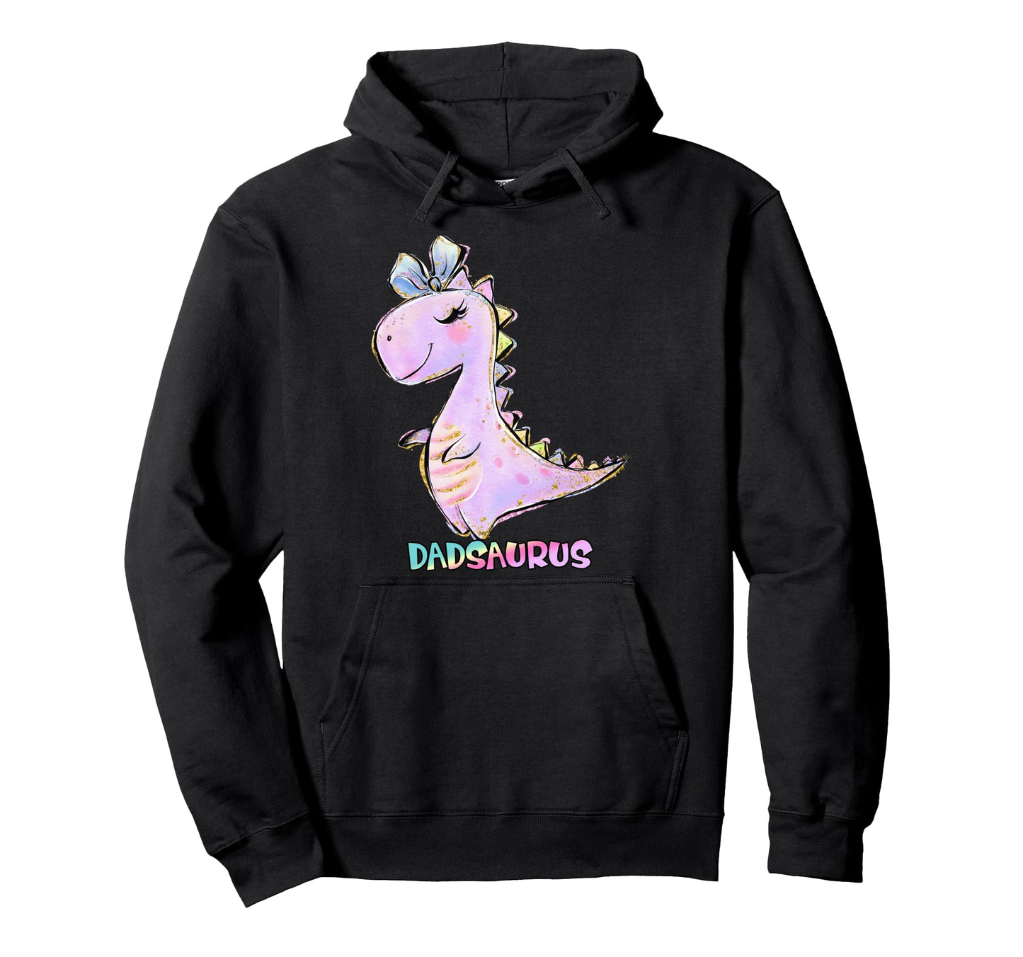 Dad Dinosaur Family Matching Hoodie - Aesthetic Graphic for Adults - T-Shirt, Sweatshirt, Hoodie