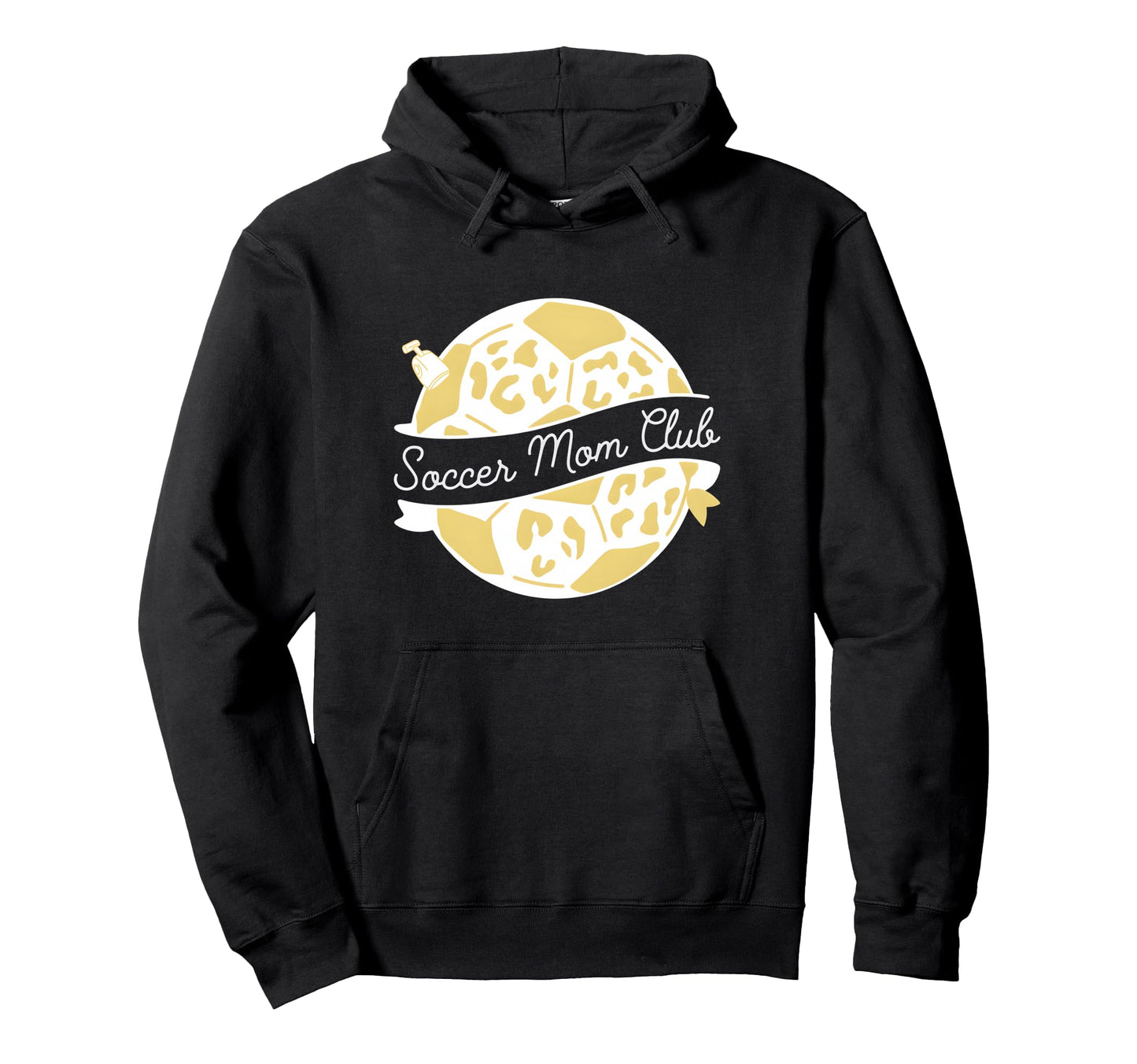 Soccer Mom Club Leopard Soccer Mom Hoodie - Custom Art Print Men Women - T-Shirt, Sweatshirt, Hoodie