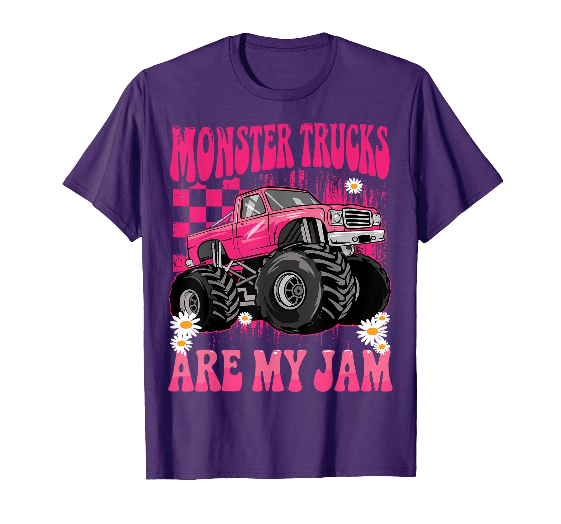 Monster Trucks Are My Jam T-Shirt - Trendy Graphic for Adults - T-Shirt, Sweatshirt, Hoodie