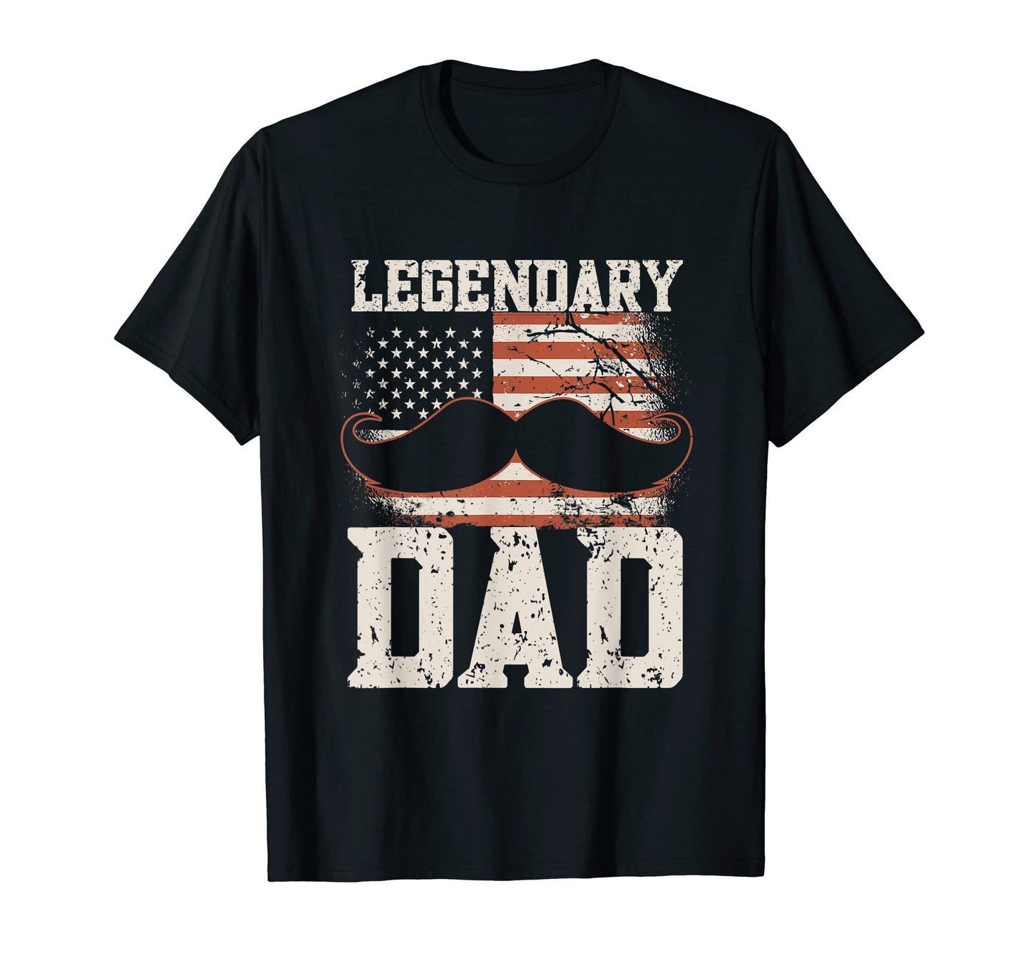 Mens Legendary Dad Funny Dad T-Shirt - Unique Graphic Unisex - T-Shirt, Sweatshirt, Hoodie