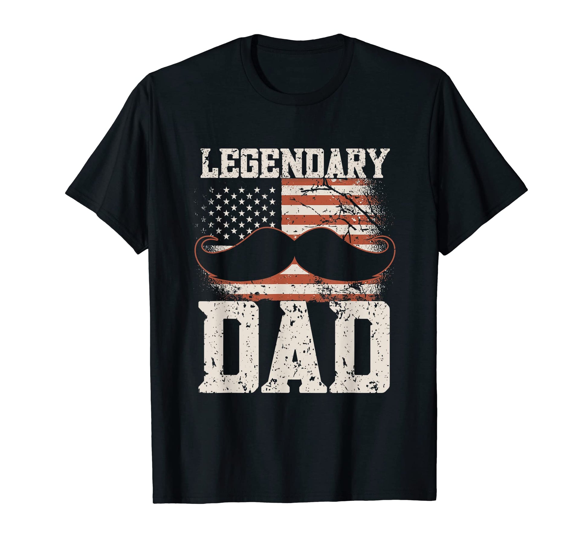 Mens Legendary Dad Funny Dad T-Shirt - Unique Graphic Unisex - T-Shirt, Sweatshirt, Hoodie