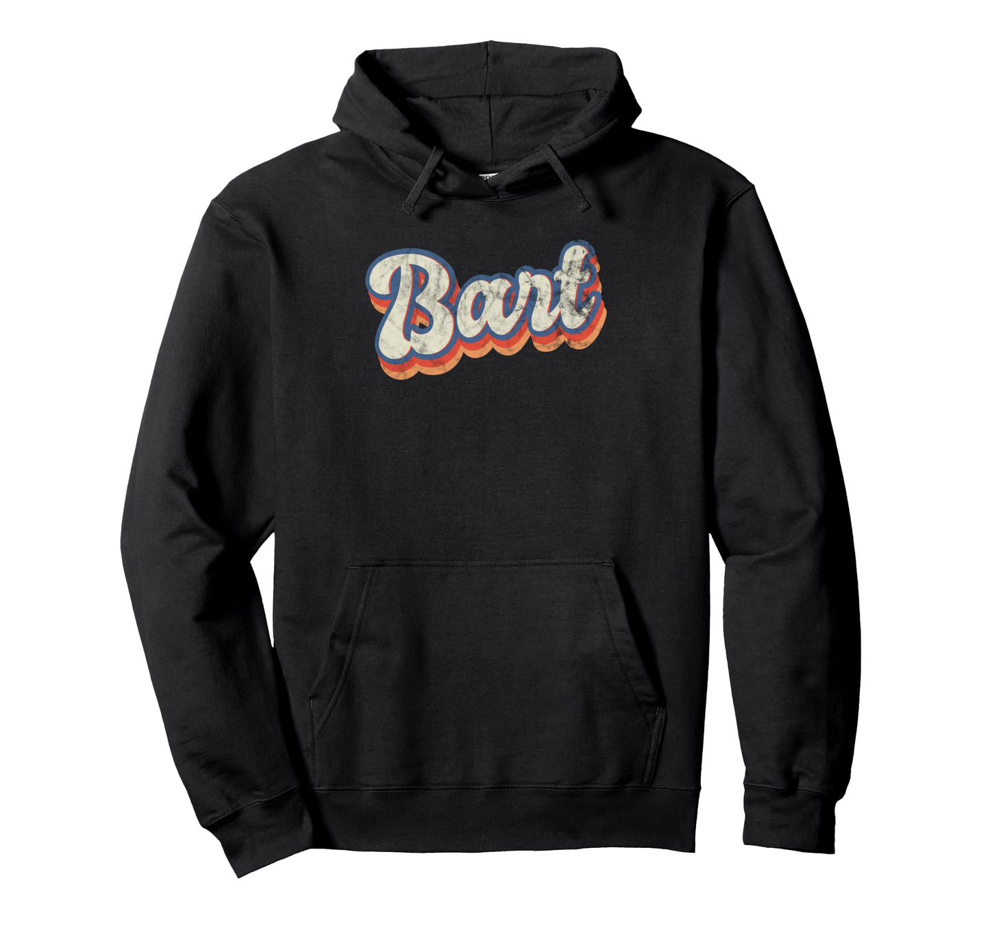 Bart Personalized Name Custom Lettering Hoodie - Unique Graphic for Adults - T-Shirt, Sweatshirt, Hoodie