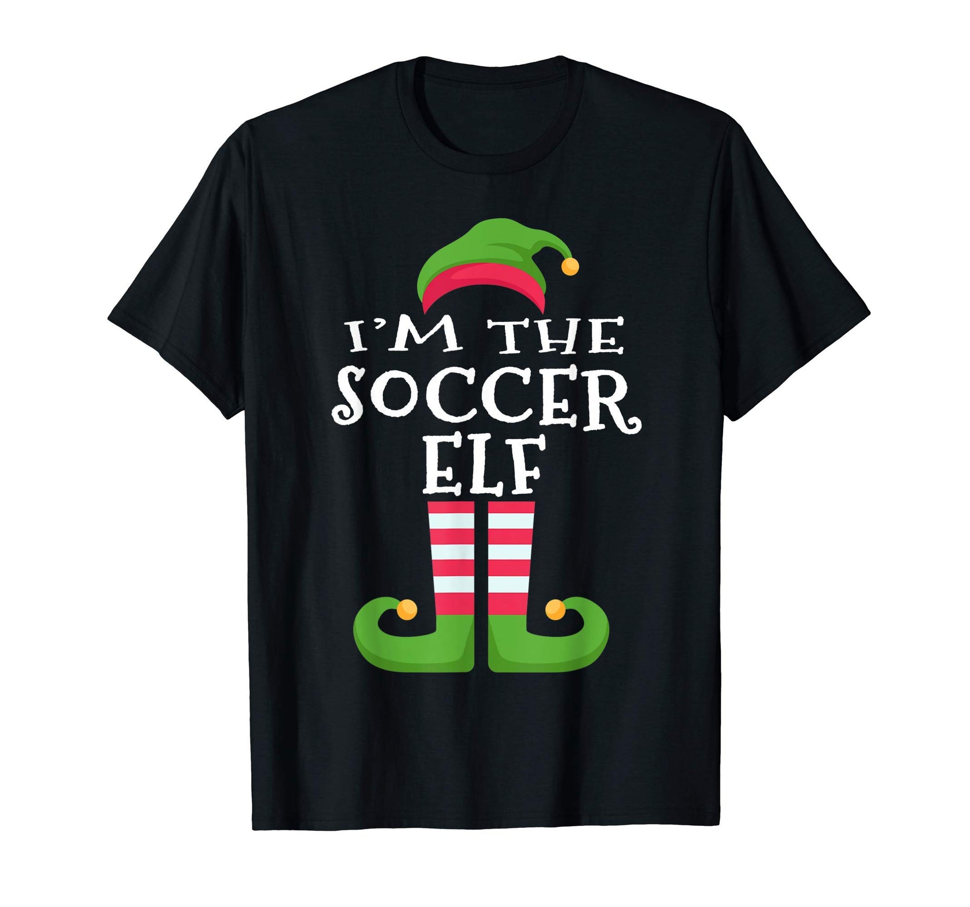 Im Soccer Elf Family Matching Pajama T-Shirt - Novelty Apparel Men Women - T-Shirt, Sweatshirt, Hoodie