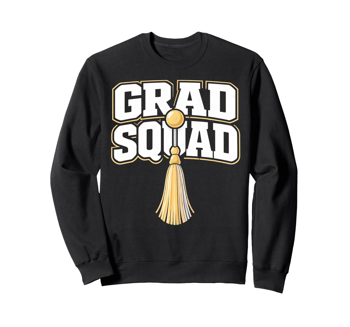 Grad Squad Graduation School Class 2026 Sweatshirt - Trendy Graphic Unisex - T-Shirt, Sweatshirt, Hoodie