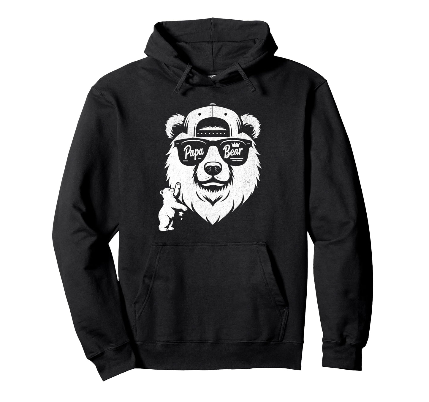 Papa Bear Best Dad Gifts Bear Fathers Day Hoodie - Custom Art Print Unisex - T-Shirt, Sweatshirt, Hoodie