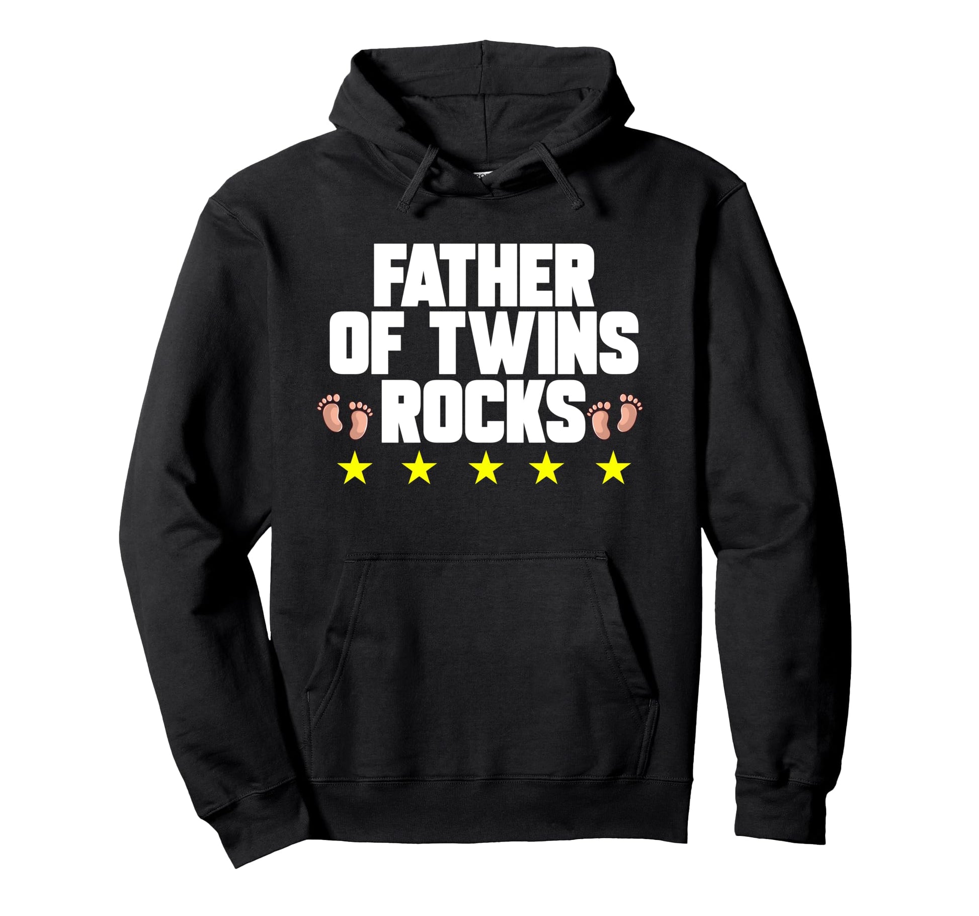 Father Twins Dad Fathers Day Funny Hoodie - Aesthetic Graphic Unisex - T-Shirt, Sweatshirt, Hoodie