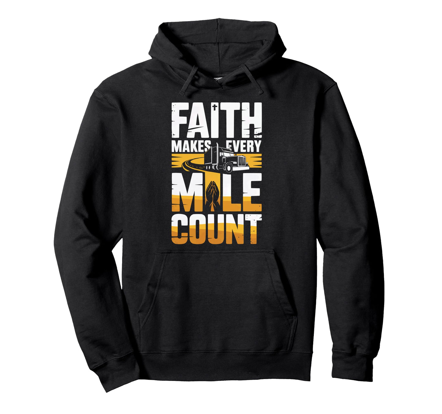 Christian Truck Driver Trucker Hoodie - Casual Everyday Wear Unisex - T-Shirt, Sweatshirt, Hoodie