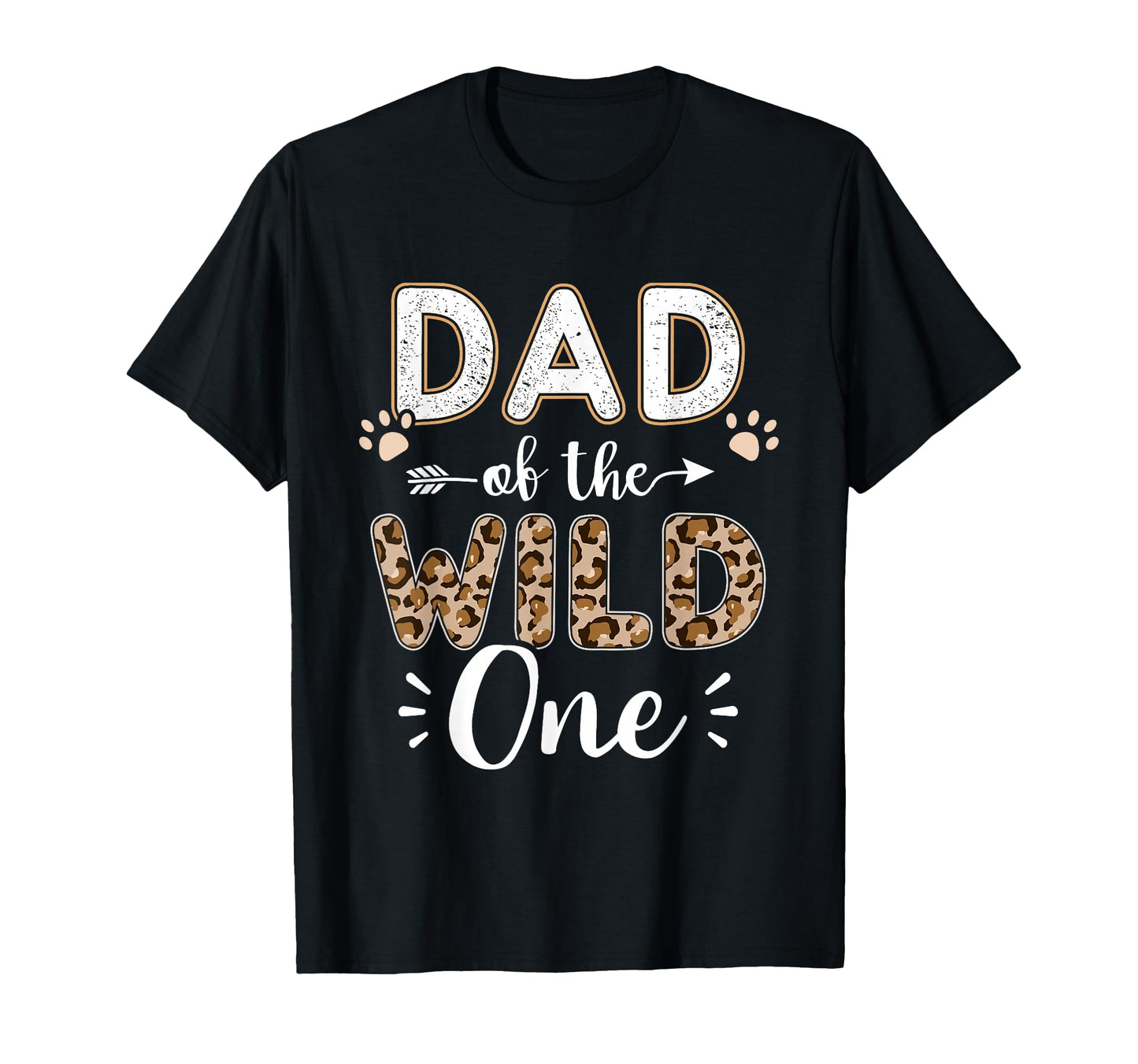 Dad Wild One Birthday Matching T-Shirt - Casual Everyday Wear Men Women - T-Shirt, Sweatshirt, Hoodie