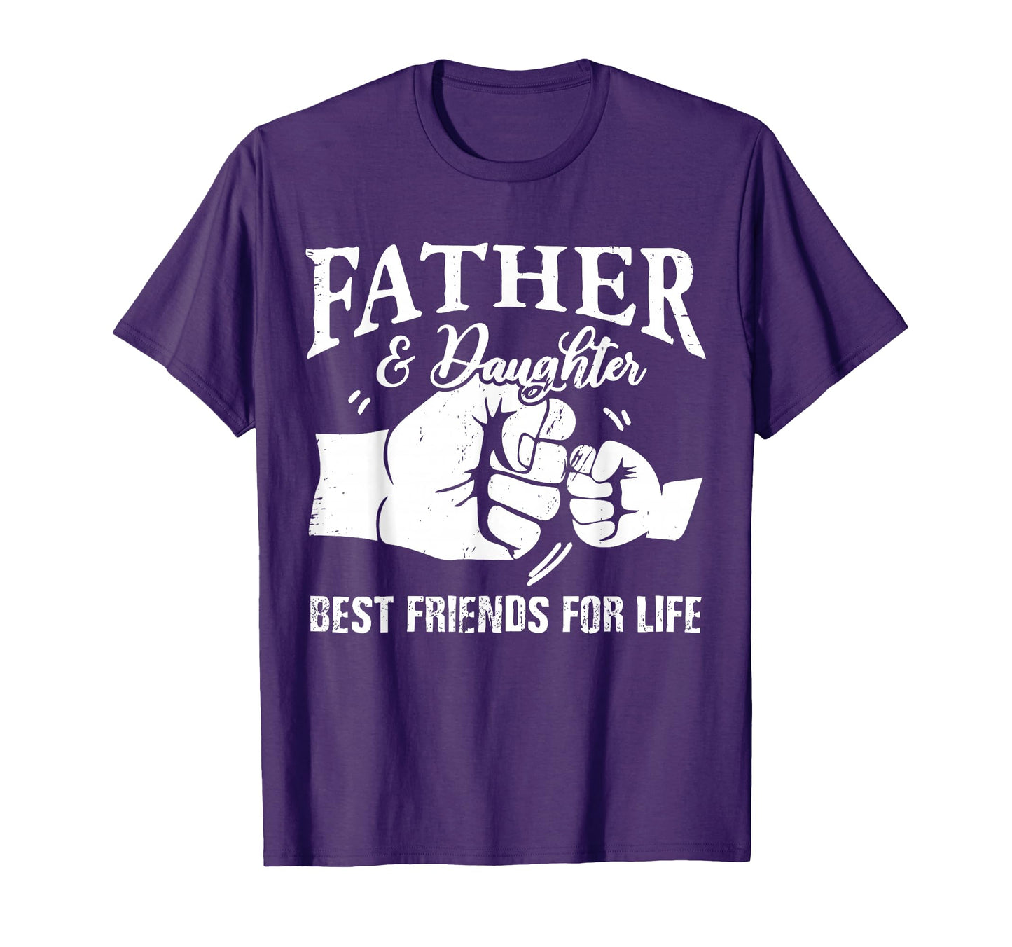 Father And Daughter Best Friends Life T-Shirt - Minimalist Print Unisex - T-Shirt, Sweatshirt, Hoodie