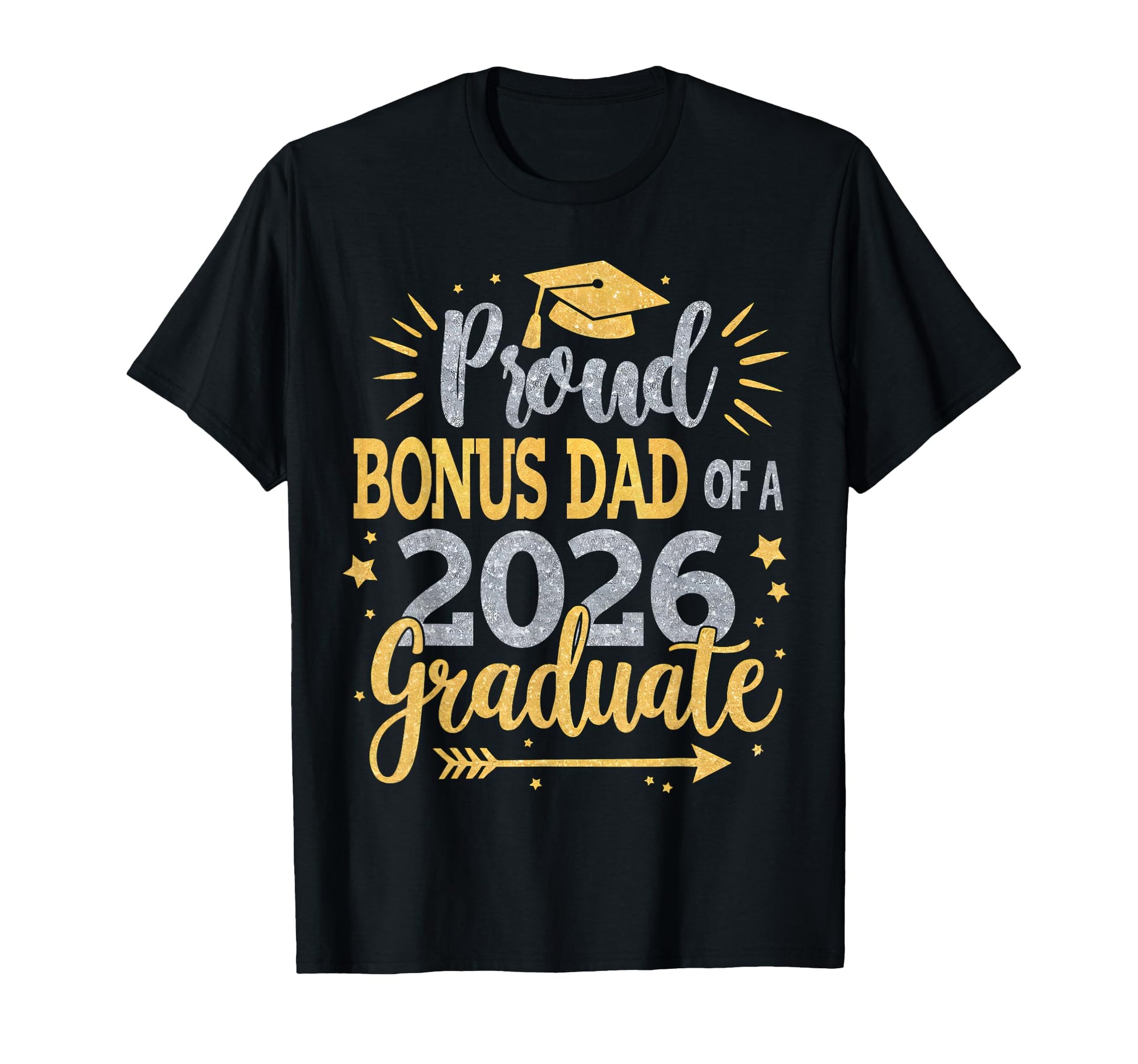 Bonus Dad Senior 2026 Proud Bonus Dad T-Shirt - Aesthetic Graphic Unisex - T-Shirt, Sweatshirt, Hoodie