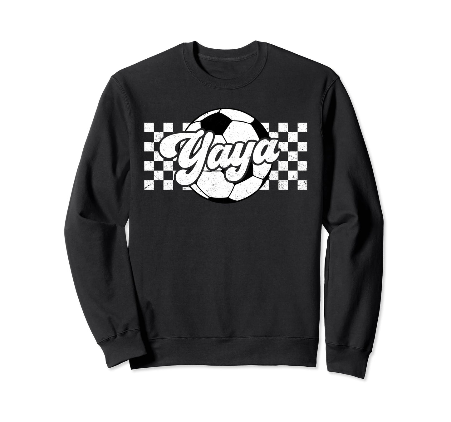 Soccer Yaya Sport Lover Family Sweatshirt - Custom Art Print for Adults - T-Shirt, Sweatshirt, Hoodie