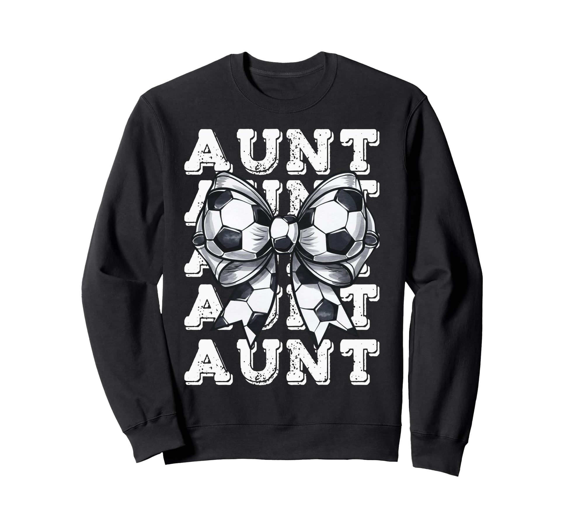 Coquette Soccer Aunt Matching Sweatshirt - Casual Everyday Wear for Adults - T-Shirt, Sweatshirt, Hoodie