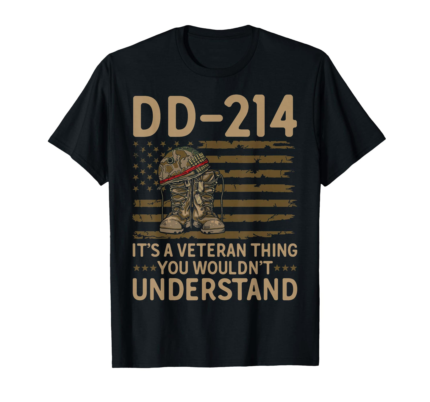 Funny Dd 214 Its Veteran Thing Camo T-Shirt - Minimalist Print Men Women - T-Shirt, Sweatshirt, Hoodie
