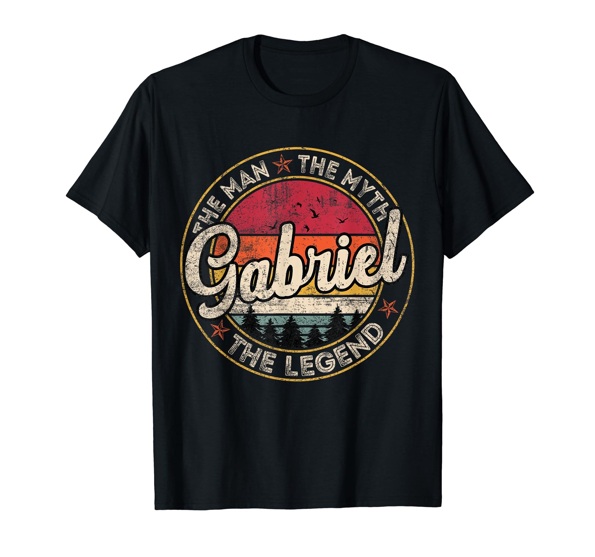 Gabriel Myth Legend Personalized Name T-Shirt - Trendy Graphic for Adults - T-Shirt, Sweatshirt, Hoodie