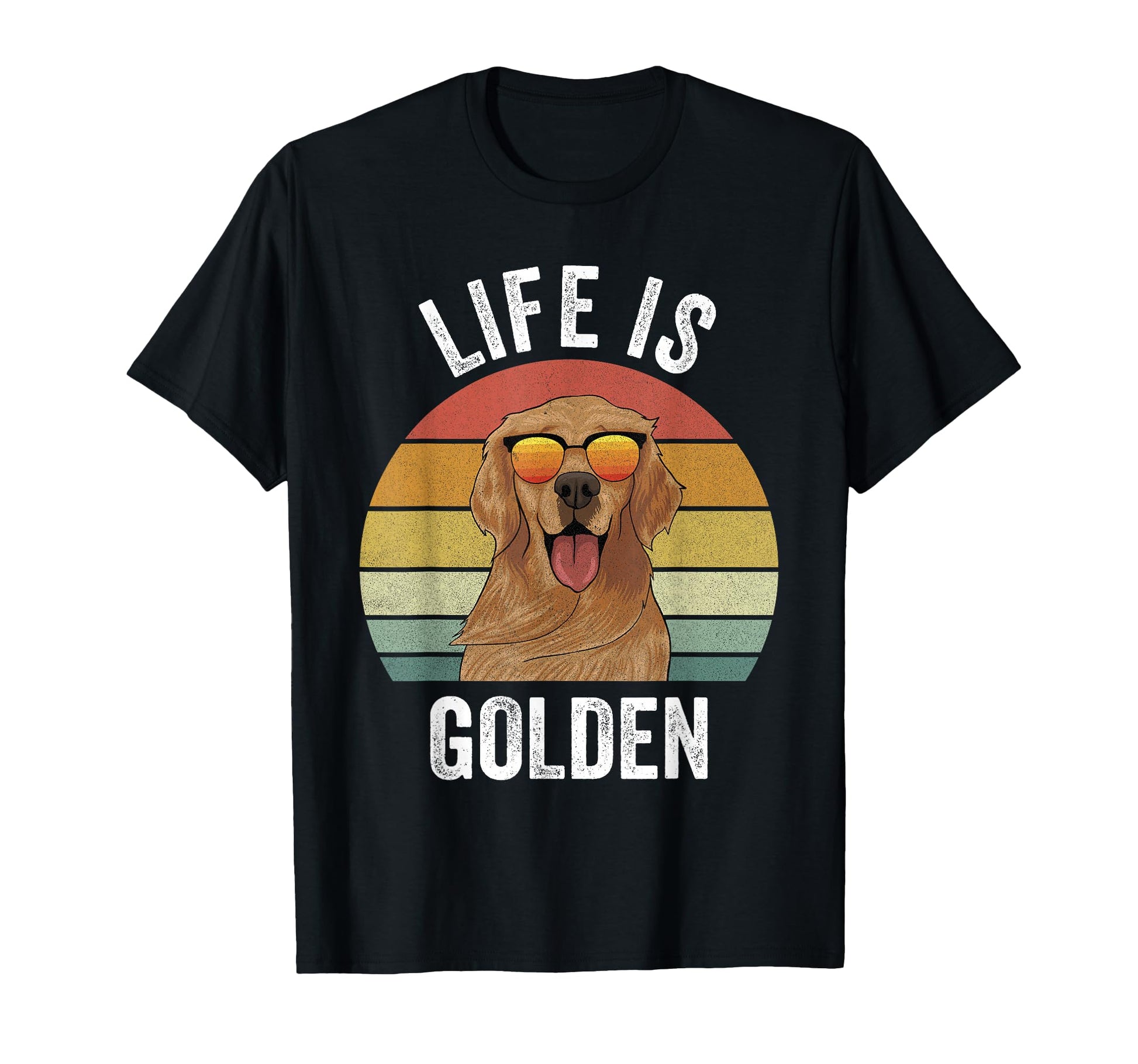 Golden Retriever Funny Dog Small T-Shirt - Unique Graphic for Adults - T-Shirt, Sweatshirt, Hoodie
