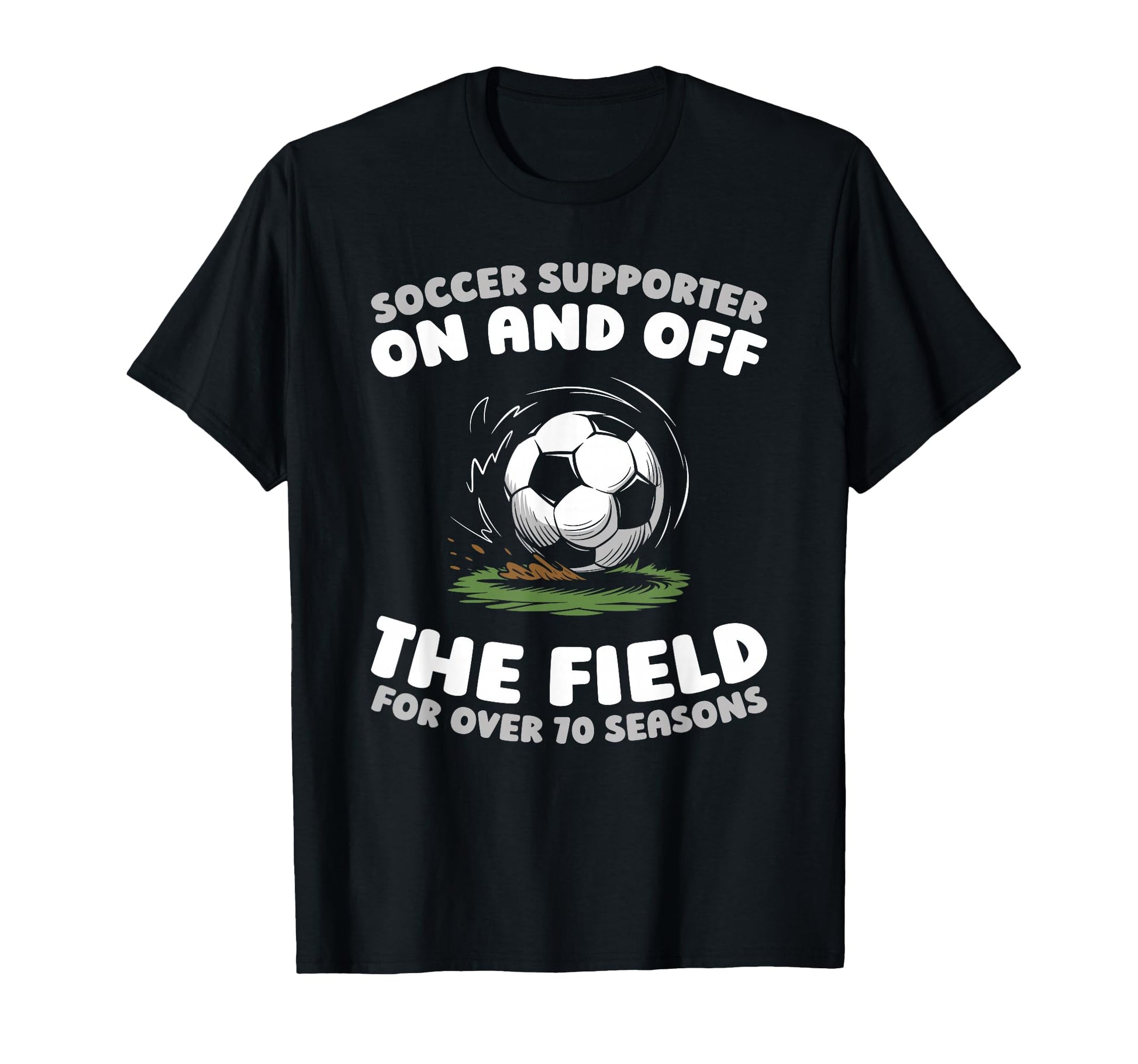 70 Years Old Player Sports Team T-Shirt - Casual Everyday Wear Men Women - T-Shirt, Sweatshirt, Hoodie