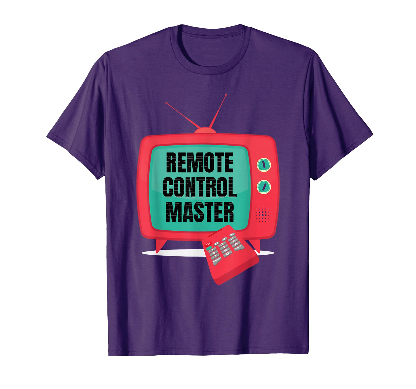 Remote Control Master Funny Dad Gift T-Shirt - Unique Graphic Men Women - T-Shirt, Sweatshirt, Hoodie