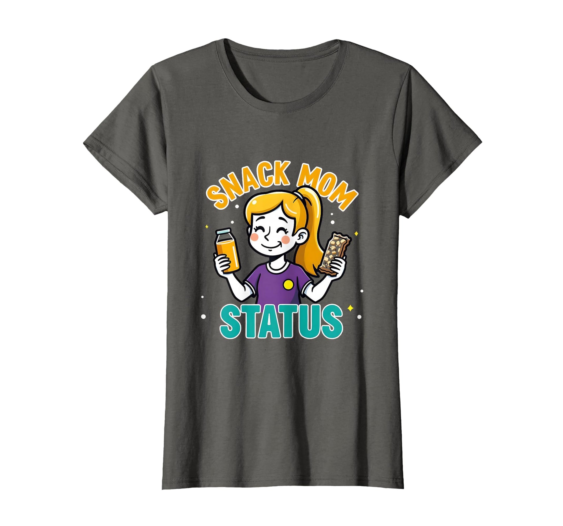 Snack Mom Status Soccer Mom T-Shirt - Novelty Apparel Men Women - T-Shirt, Sweatshirt, Hoodie