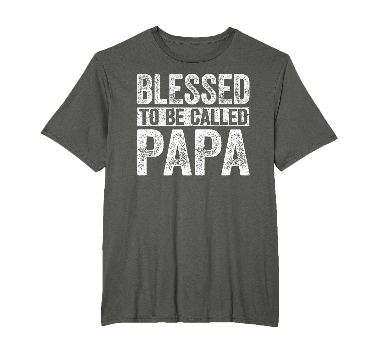 Blessed To Be Called Papa Fathers Day T-Shirt - Minimalist Print for Adults - T-Shirt, Sweatshirt, Hoodie
