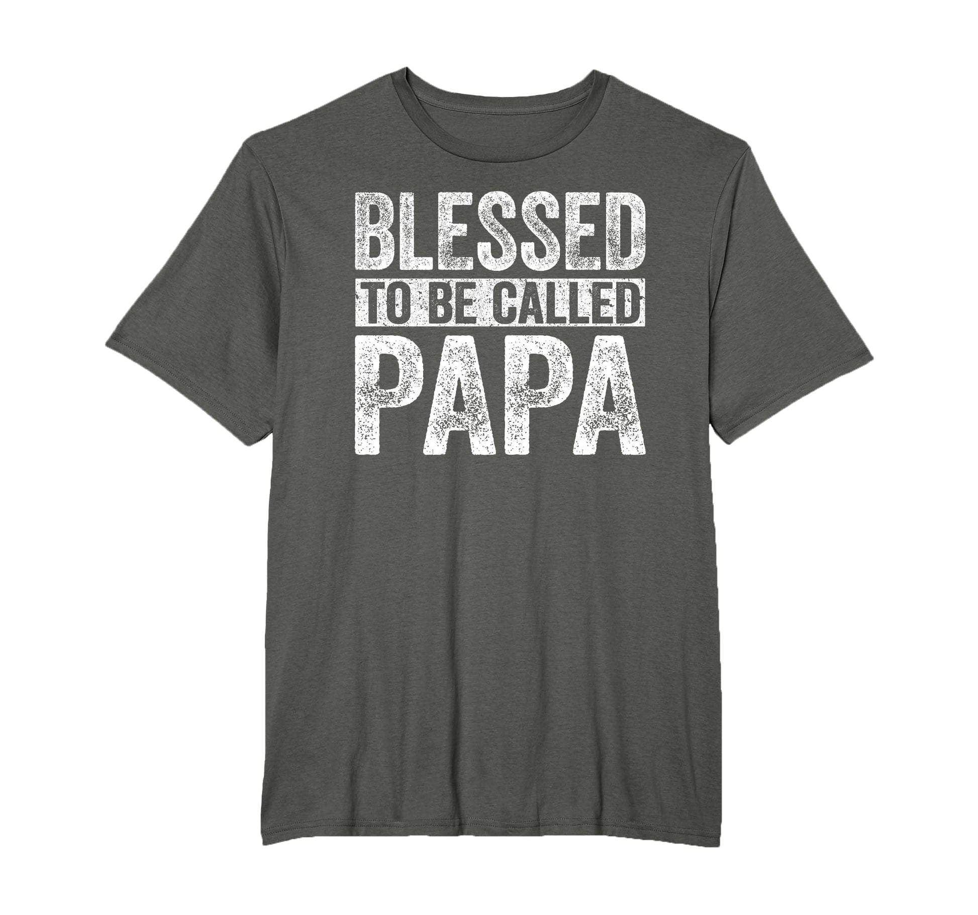 Blessed To Be Called Papa Fathers Day T-Shirt - Custom Art Print Unisex - T-Shirt, Sweatshirt, Hoodie
