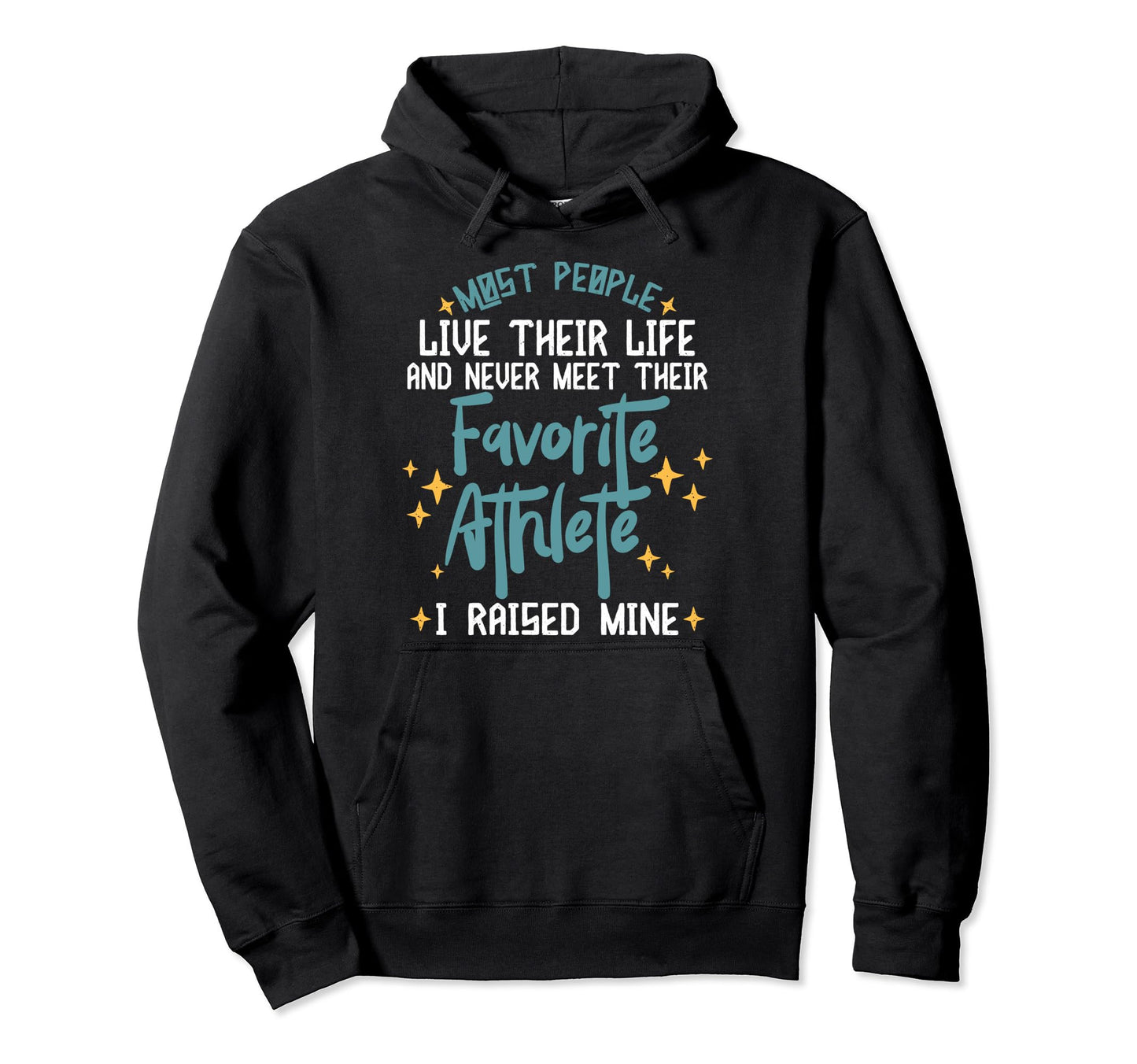 I Raised My Favorite Athlete Sports Hoodie - Minimalist Print for Adults - T-Shirt, Sweatshirt, Hoodie