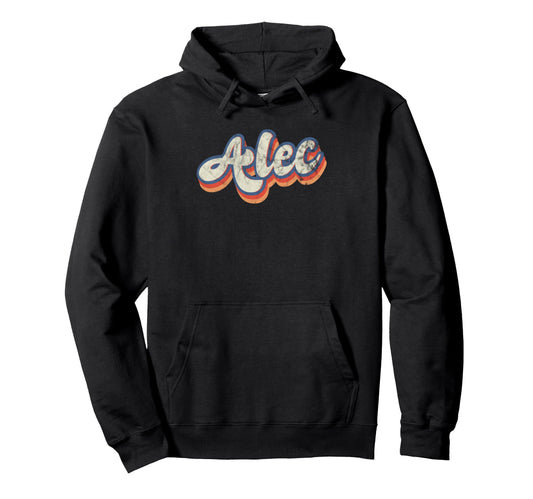 Alec Personalized Name Custom Hoodie - Casual Everyday Wear for Adults - T-Shirt, Sweatshirt, Hoodie