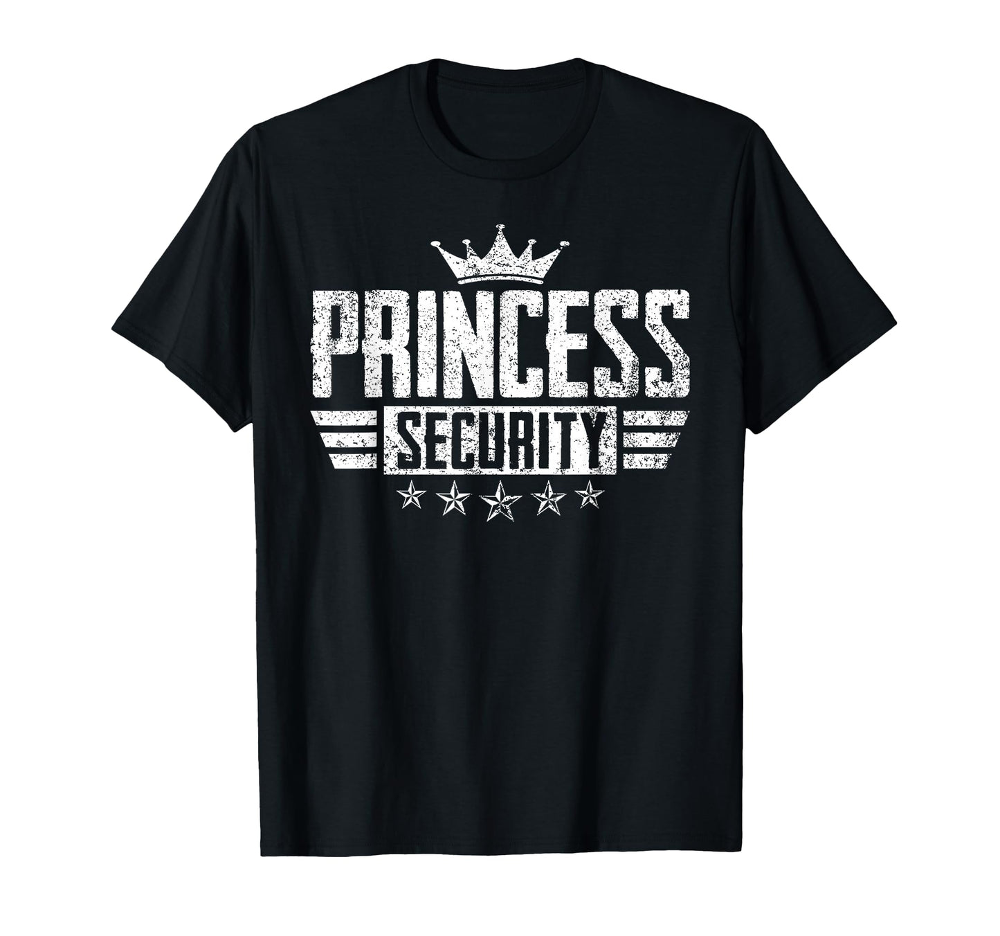Princess Security Halloween Birthday T-Shirt - Minimalist Print for Adults - T-Shirt, Sweatshirt, Hoodie
