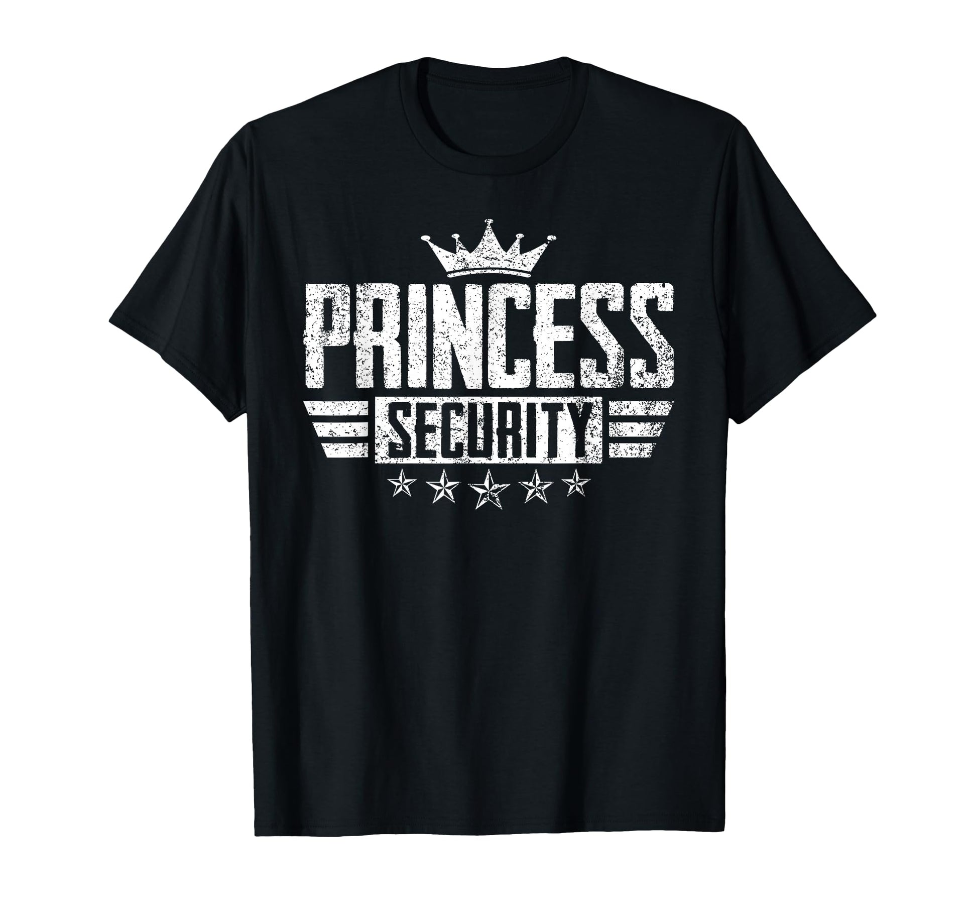 Princess Security Halloween Birthday T-Shirt - Minimalist Print for Adults - T-Shirt, Sweatshirt, Hoodie